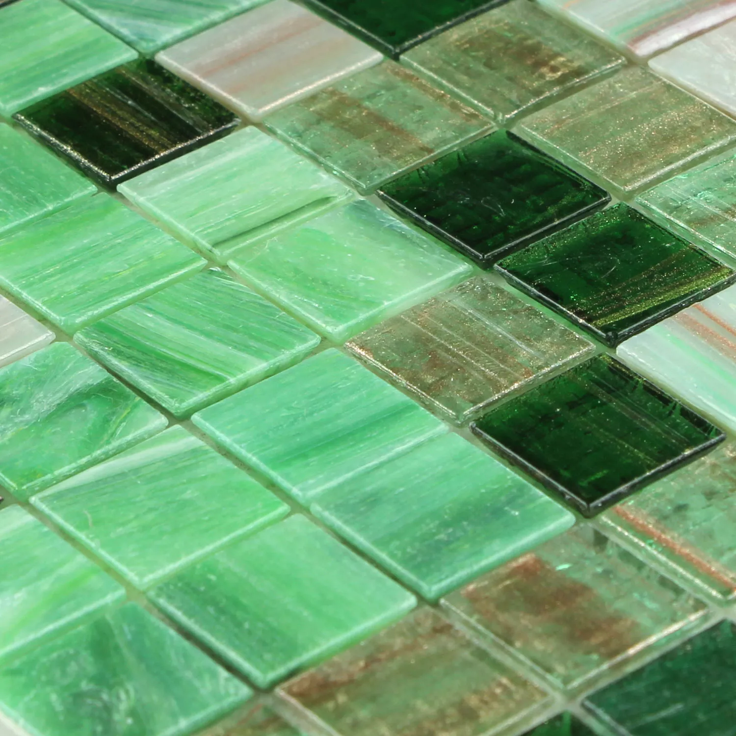Azulejos De Mosaico Trend-Vi Cristal Reflection