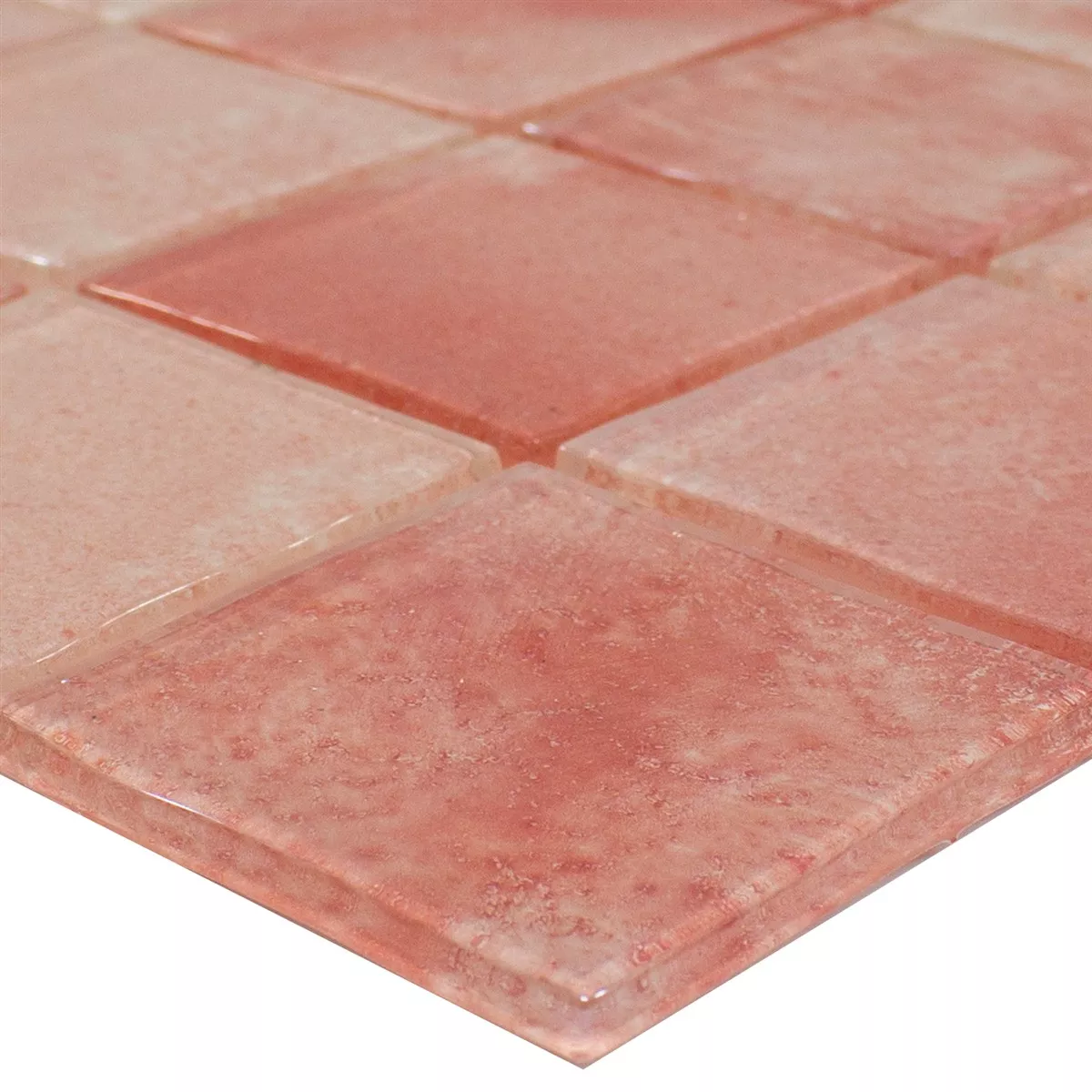 Mosaico de Cristal Novigrad Rosa 48x48x4 mm