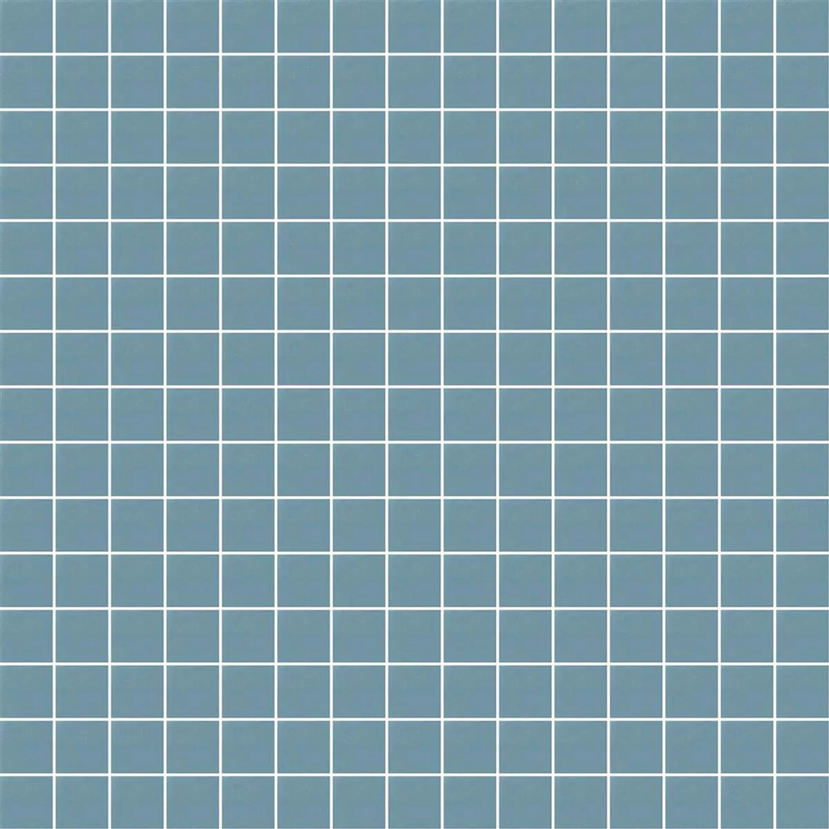 Mosaico de Cristal Azulejo Trend-Vi Vitreo 143 Turquesa 20x20mm 