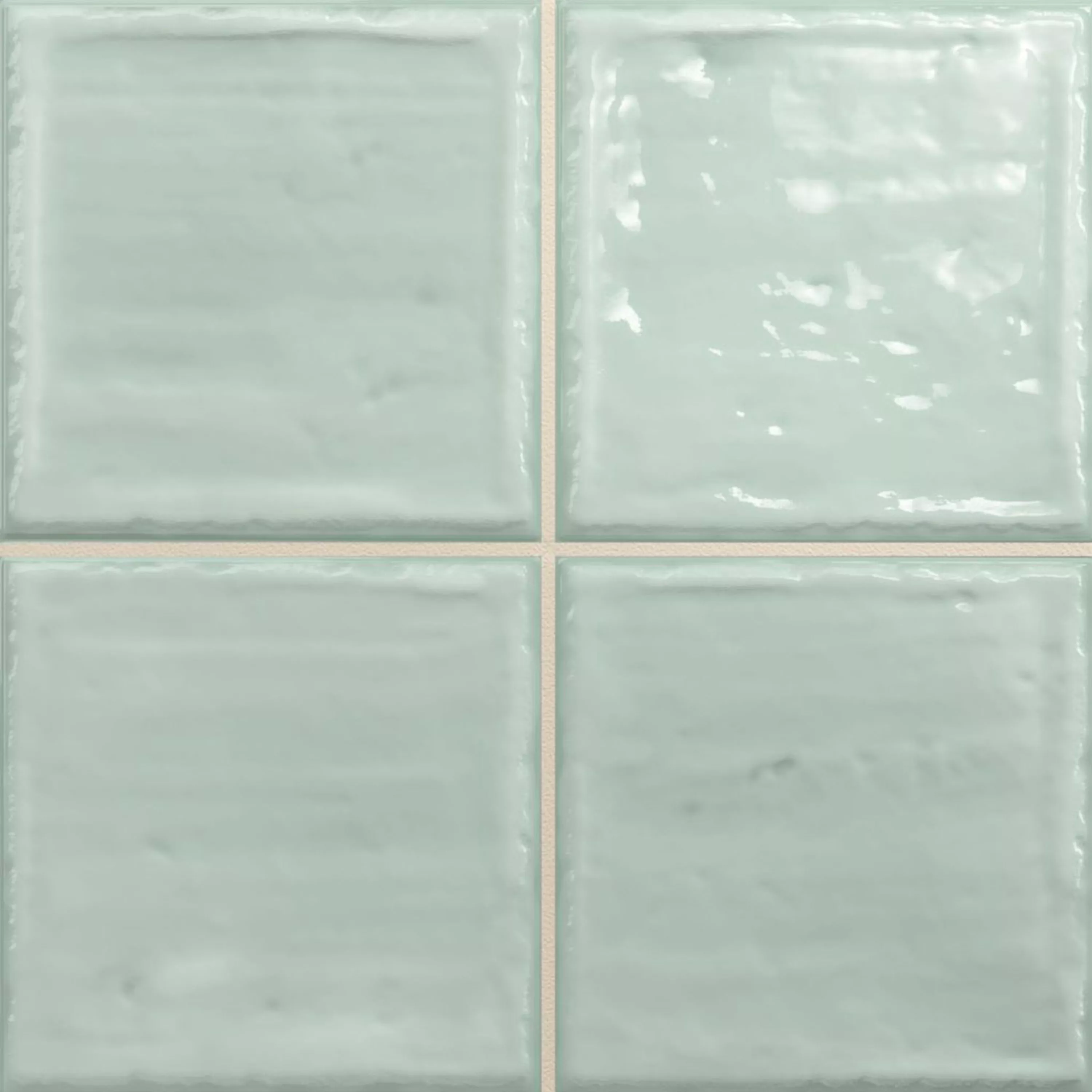 Revestimientos Verbania Brillante Corrugado Turquesa 20x20cm Revestimientos Verbania Brillante Corrugado Turquesa 20x20cm