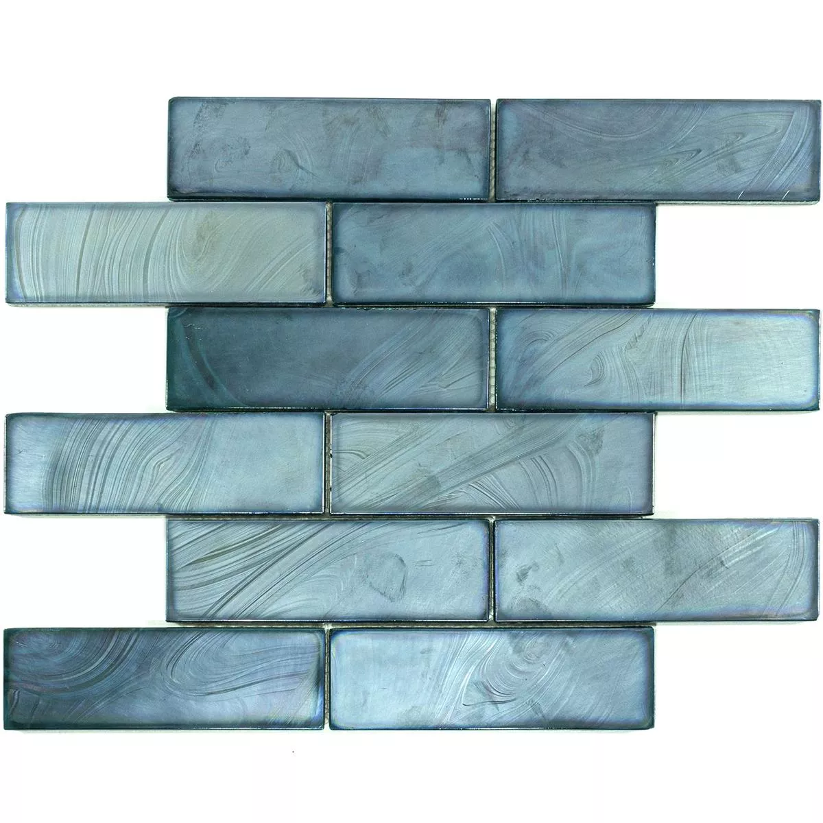 Mosaico de Cristal Azulejos Andalucia Brick Lago Verde