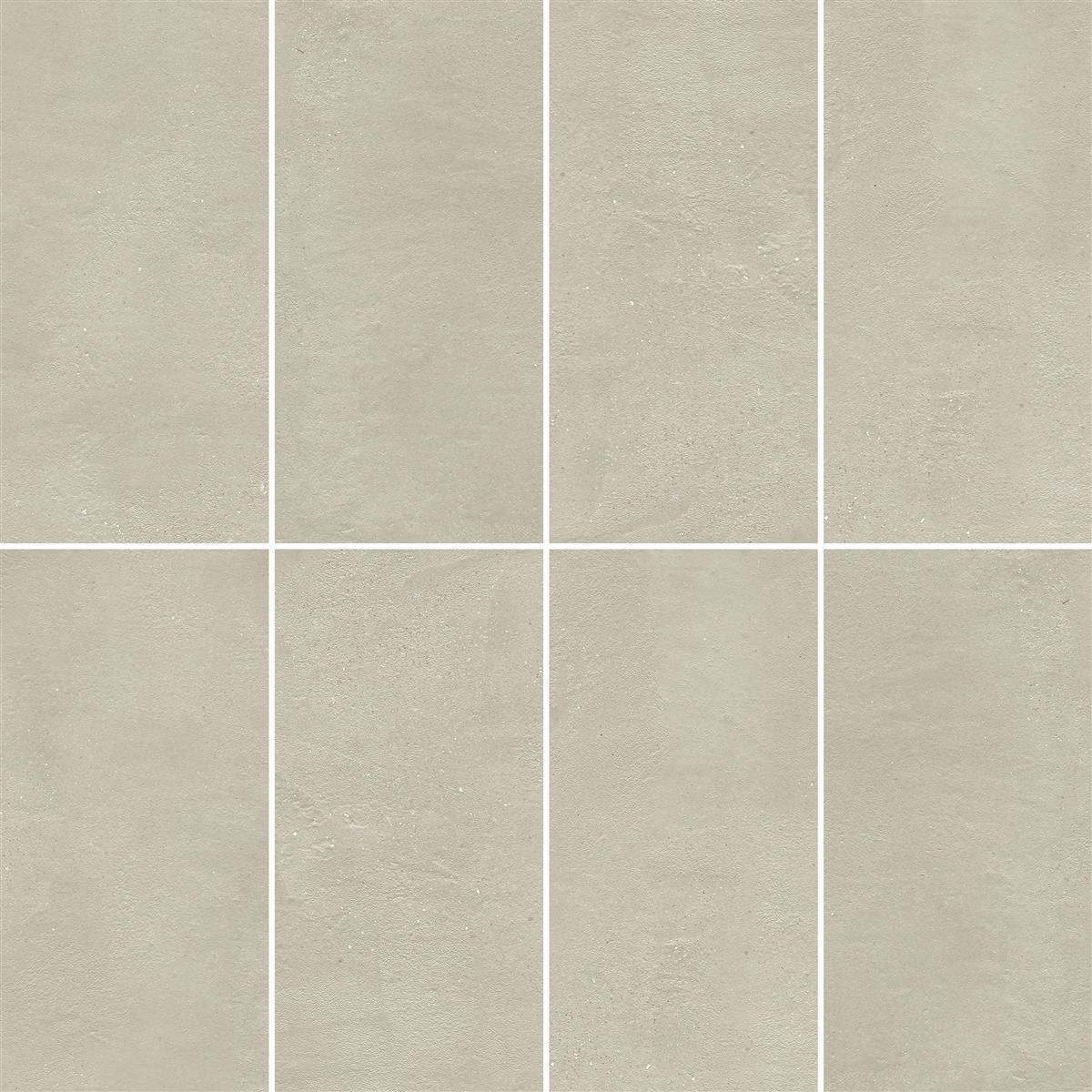 Pavimento Malibu Aspecto De Concreto Marfil 60x120cm