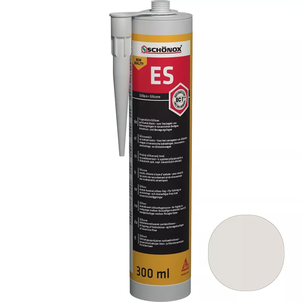 Silicona Selladora De Juntas Schönox ES Jasmin (300ml)