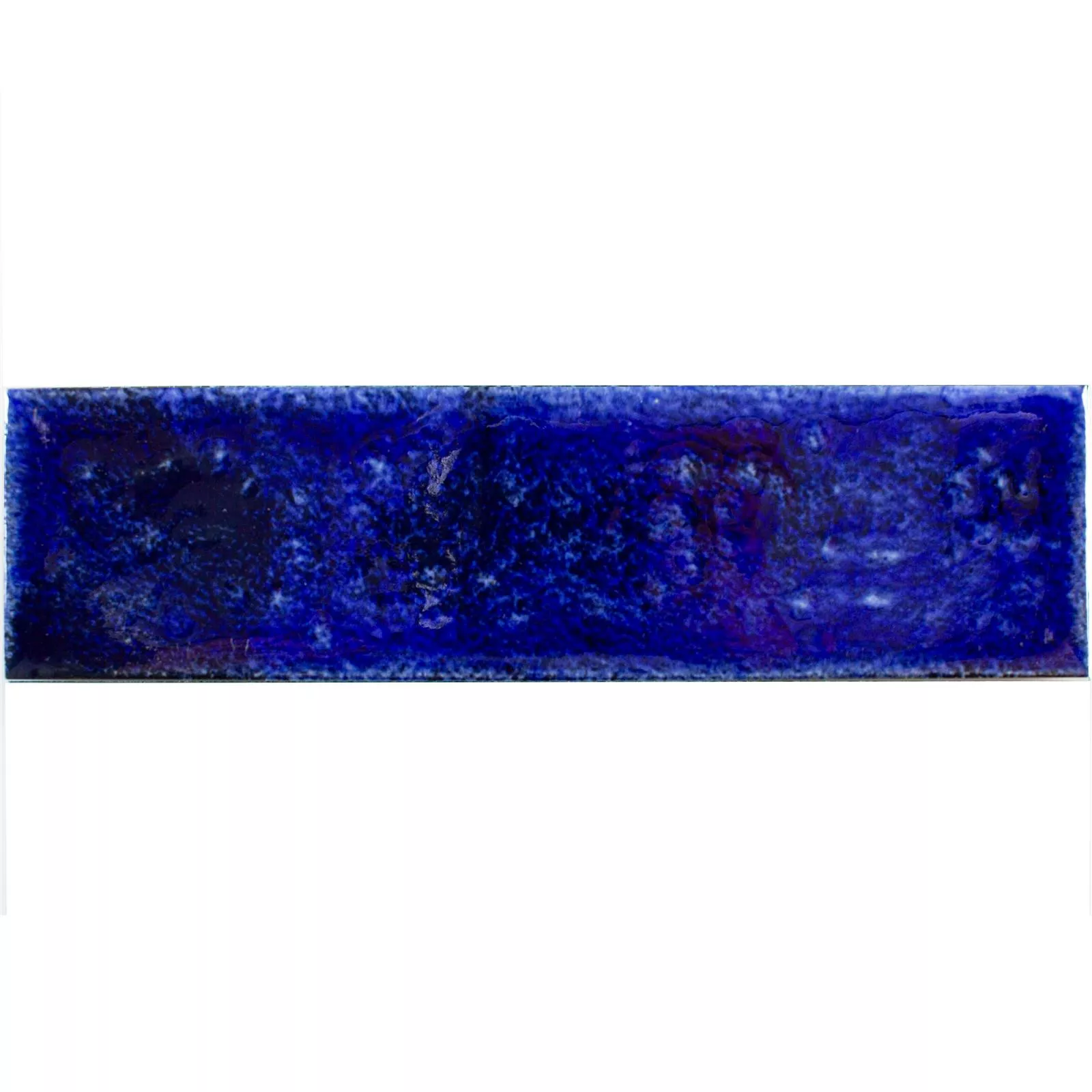 Muestra Revestimiento Vanroy Corrugado 6x24cm Azul Oscuro