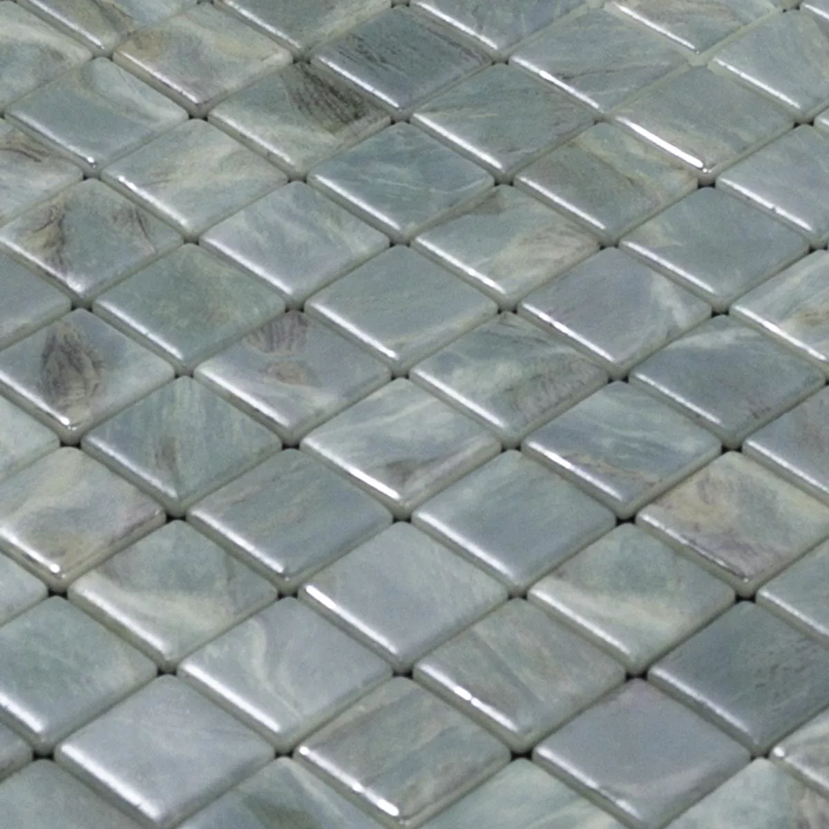 Cristal Piscina Mosaico Alassio Gris 25