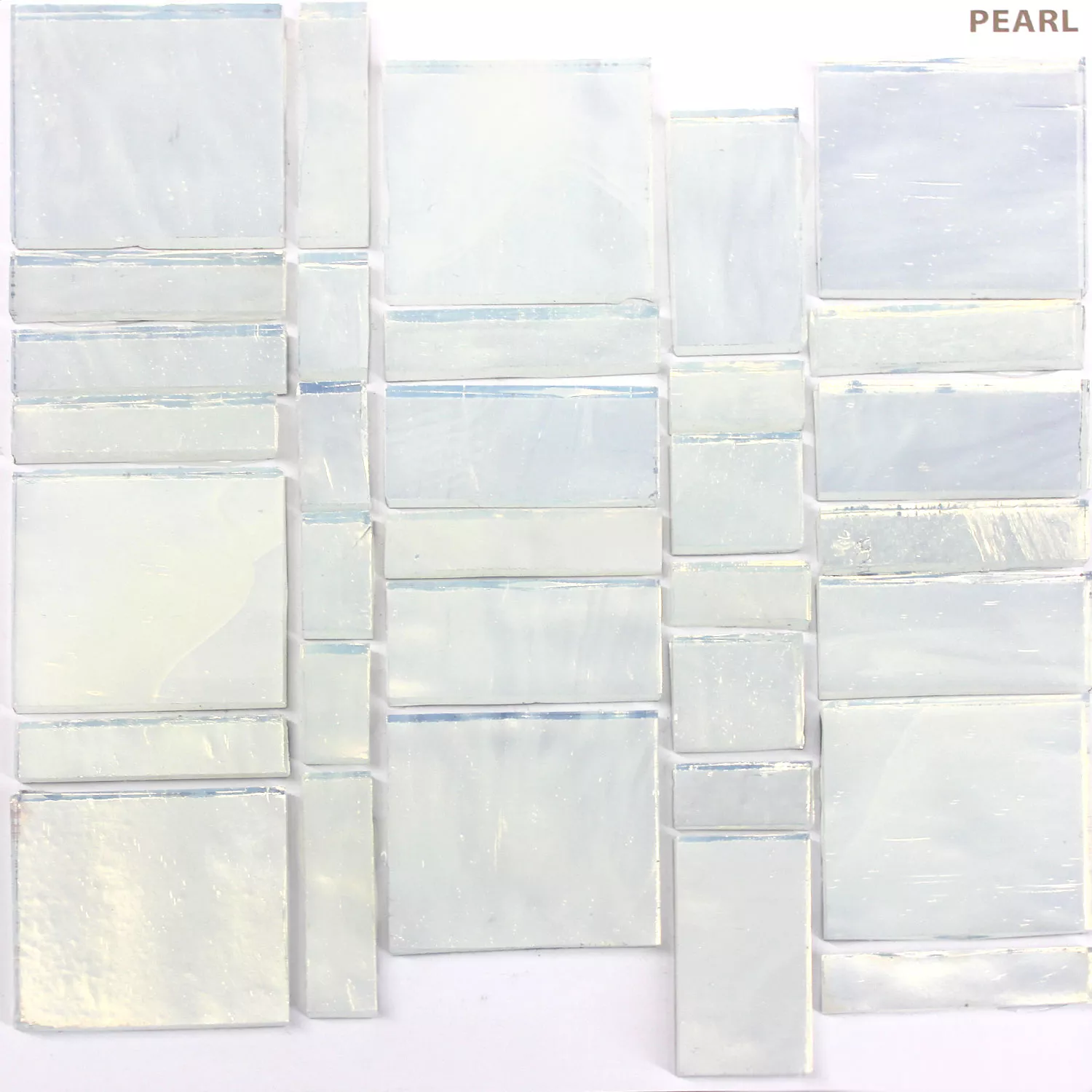 Azulejos De Cristal Trend Mosaico Liberty Pearl