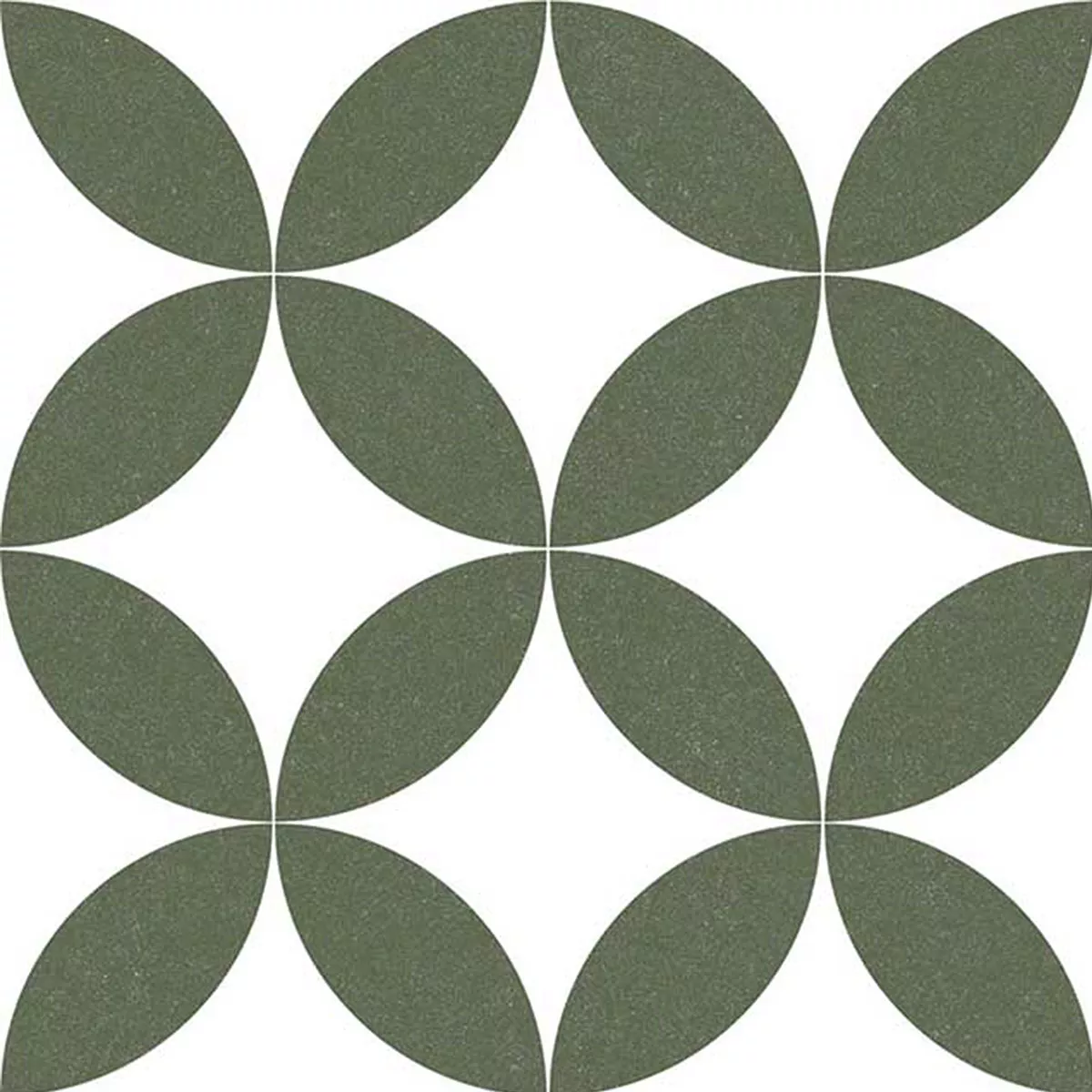 Muestra Azulejos De Gres Azulejos Florentino Verde 22,5x22,5cm