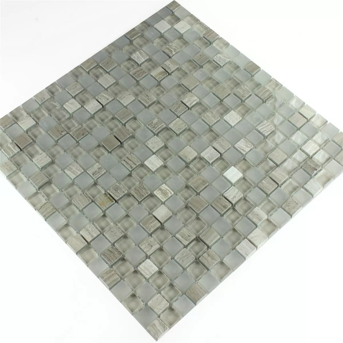 Azulejos De Mosaico Cristal Mármol Burlywood 15x15x8mm