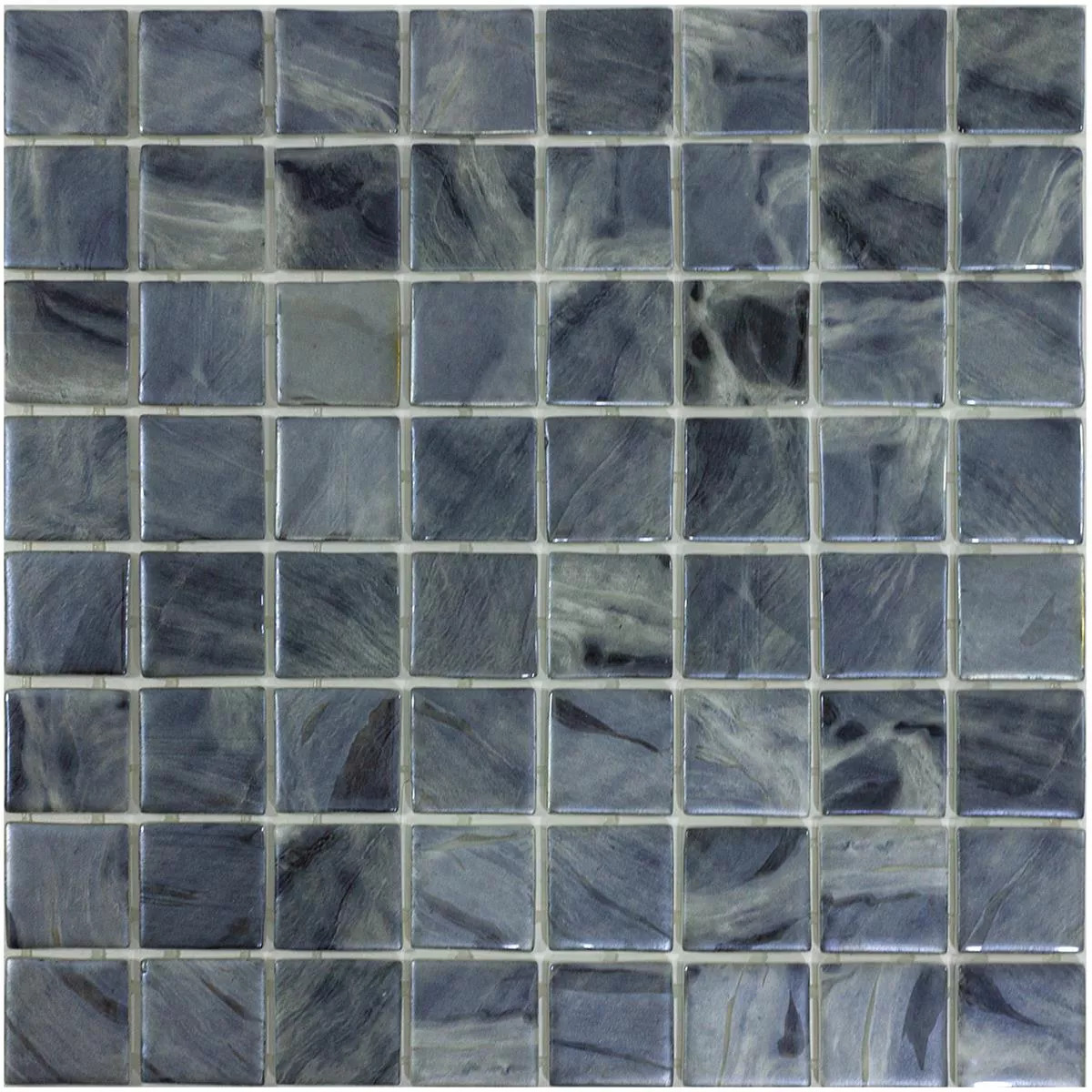 Cristal Piscina Mosaico Alassio Gris 38