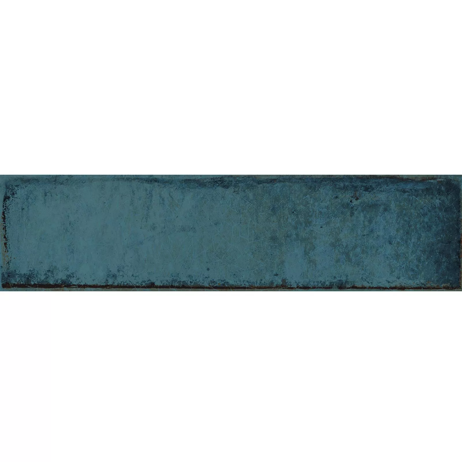 Muestra Revestimientos Maestro Corrugado Brillante Azul 7,5x30cm