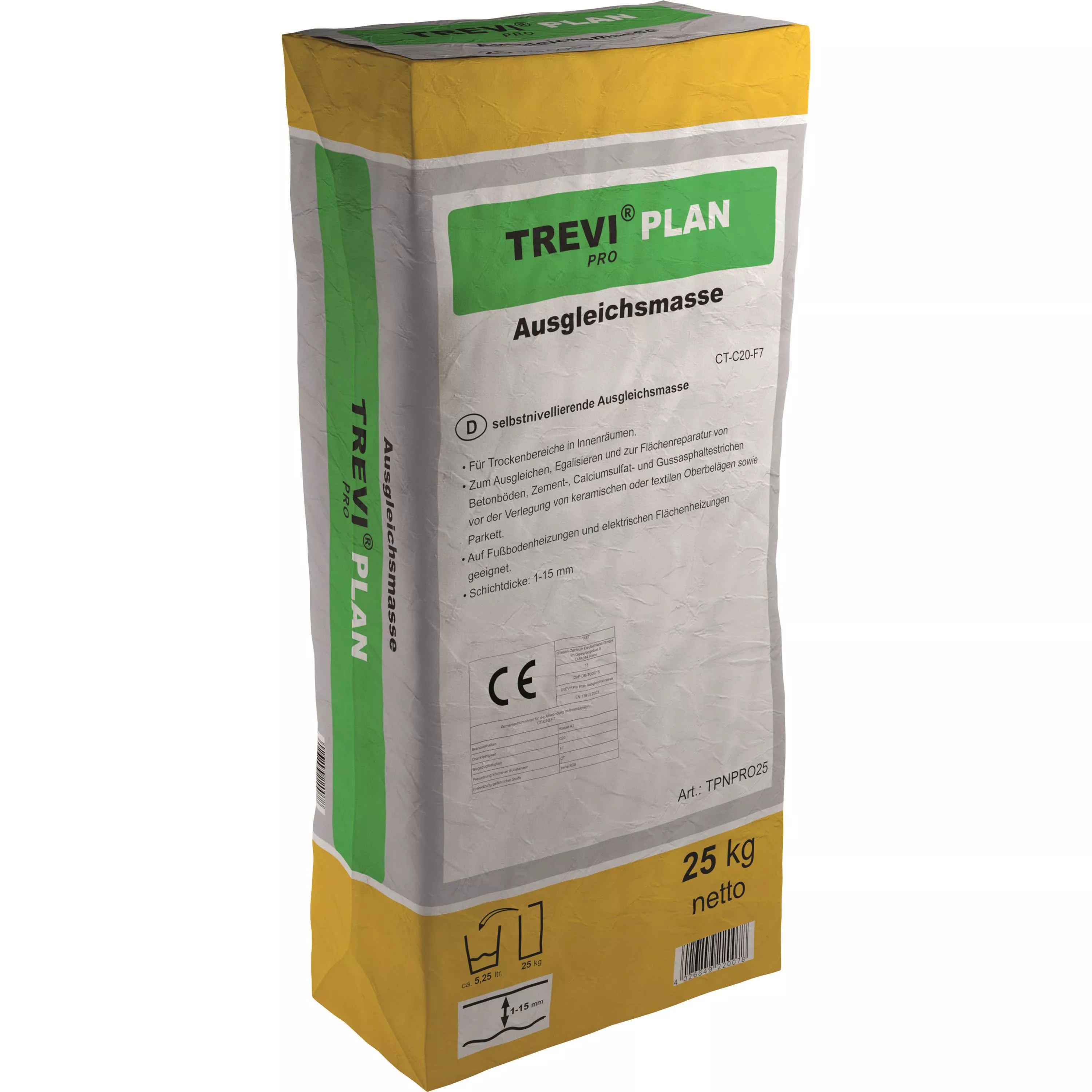 Trevi Pro Plan Floor Leveling Autonivelante (25KG)
