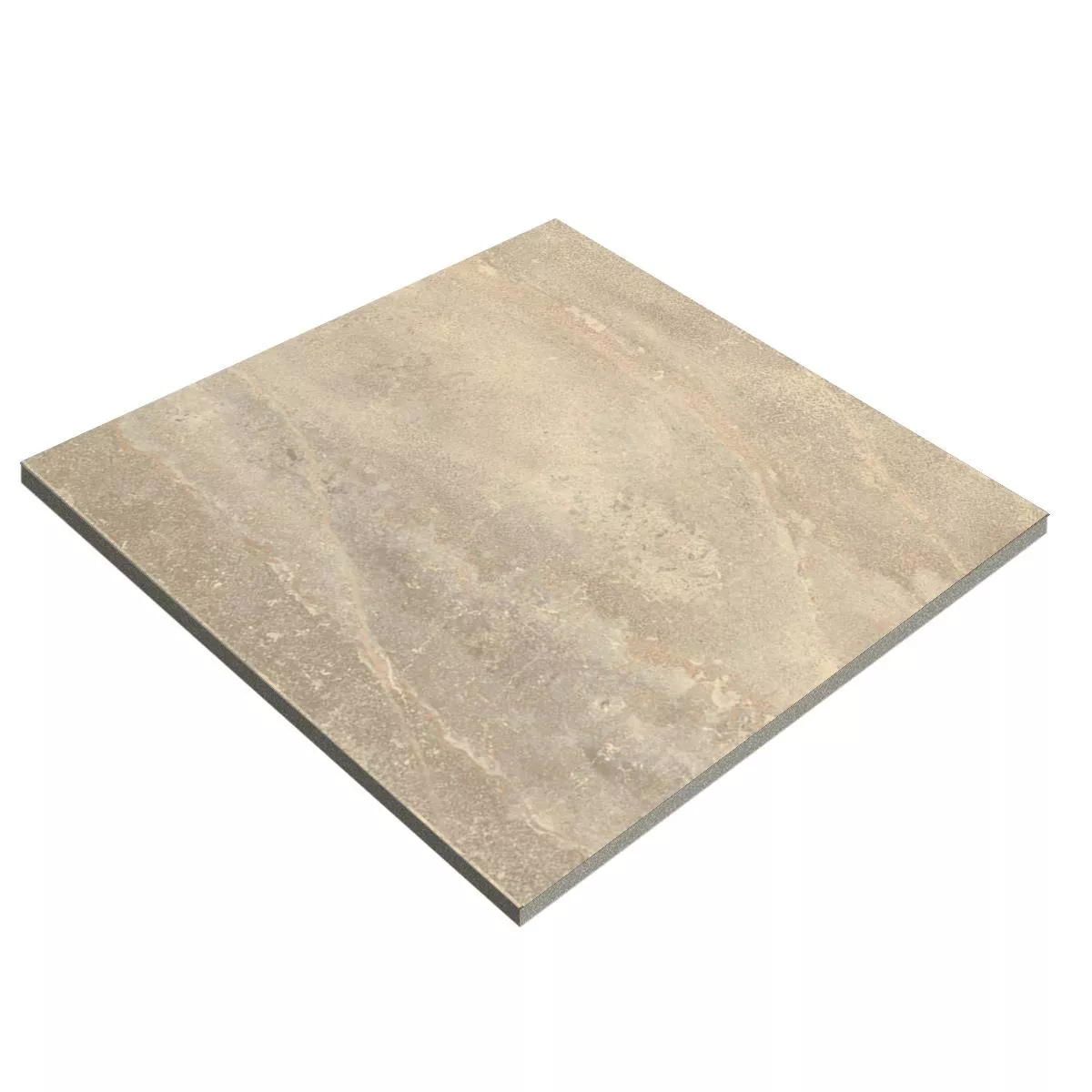 Losas Para Terrazas Azulejos De Gres Hammond Beige 60x60x2 cm