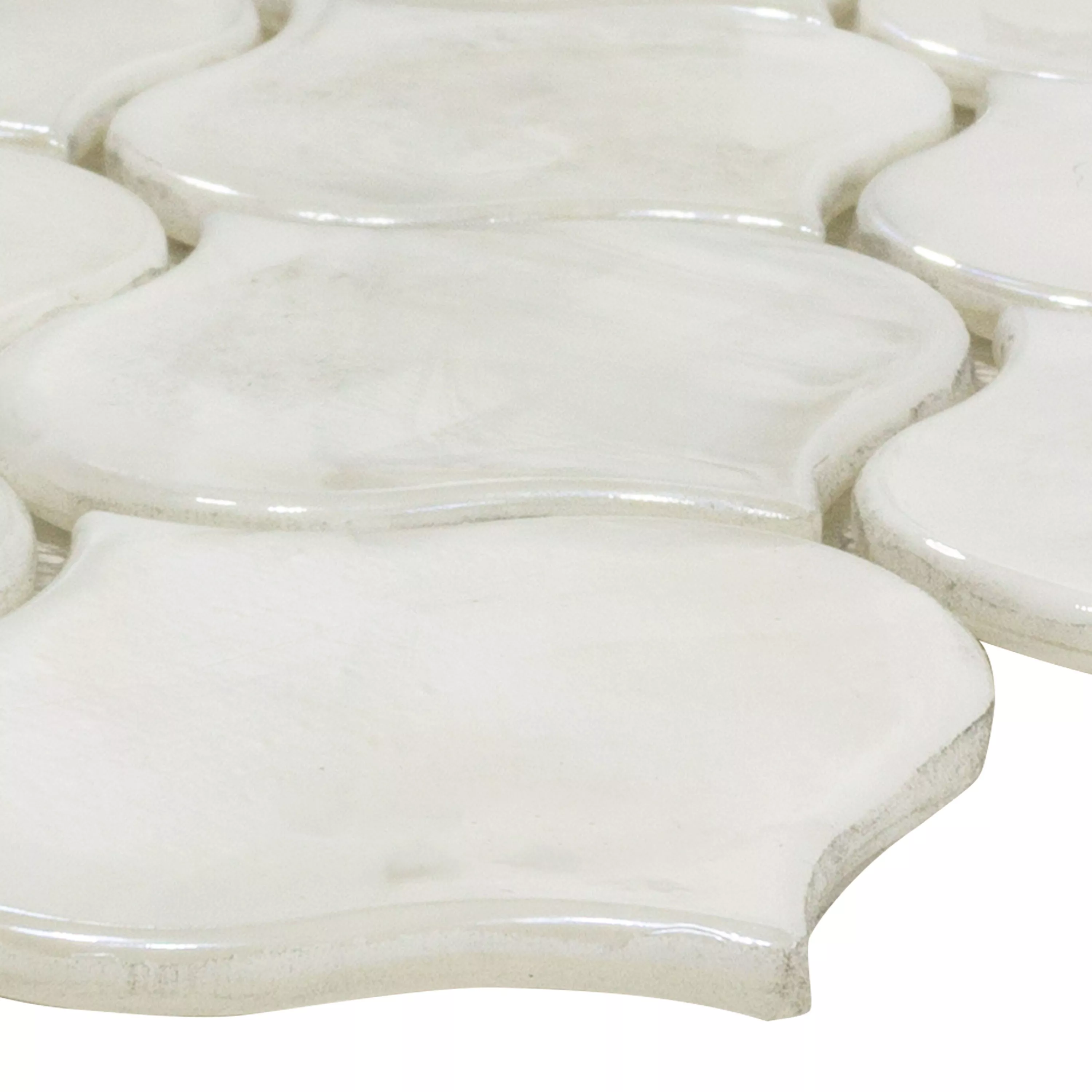 Mosaico de Cristal Azulejos Andalucia Arabesque Blanco Mosaico de Cristal Azulejos Andalucia Arabesque Blanco