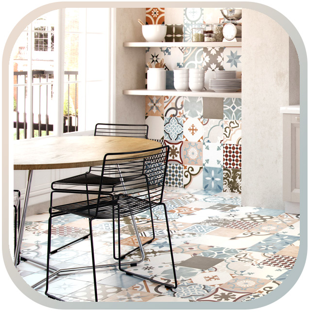 Azulejos retro Ambiente único