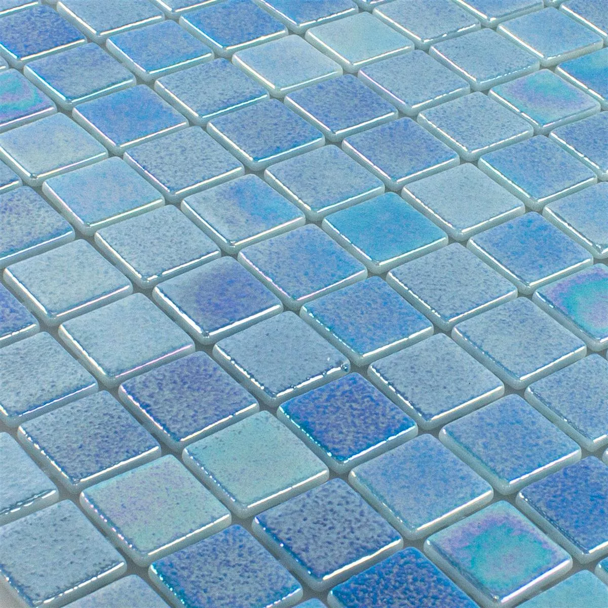 Cristal Piscina Mosaico McNeal Azul Claro 25