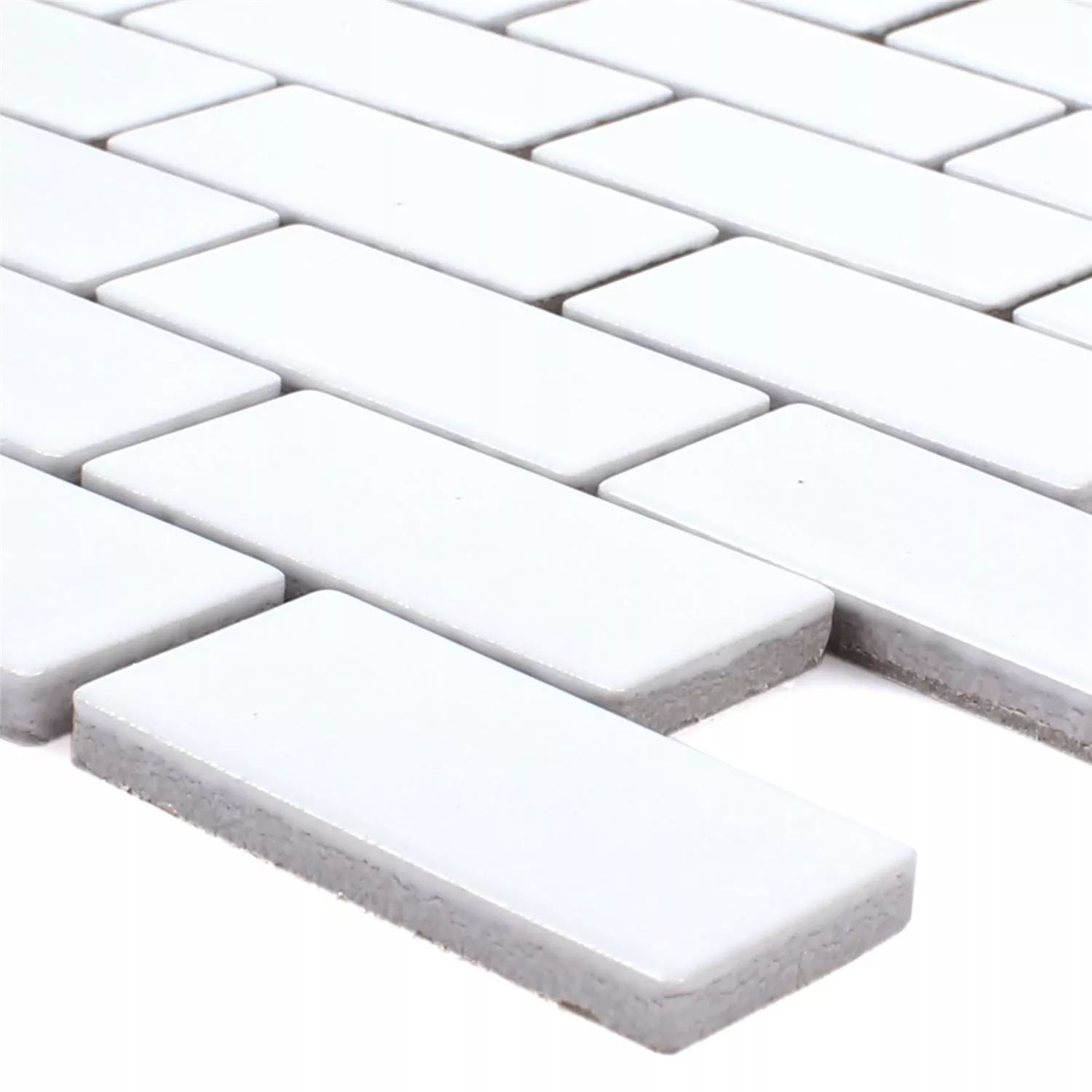 Azulejos De Mosaico Cerámica Manila Blanco Mate Azulejos De Mosaico Cerámica Manila Blanco Mate
