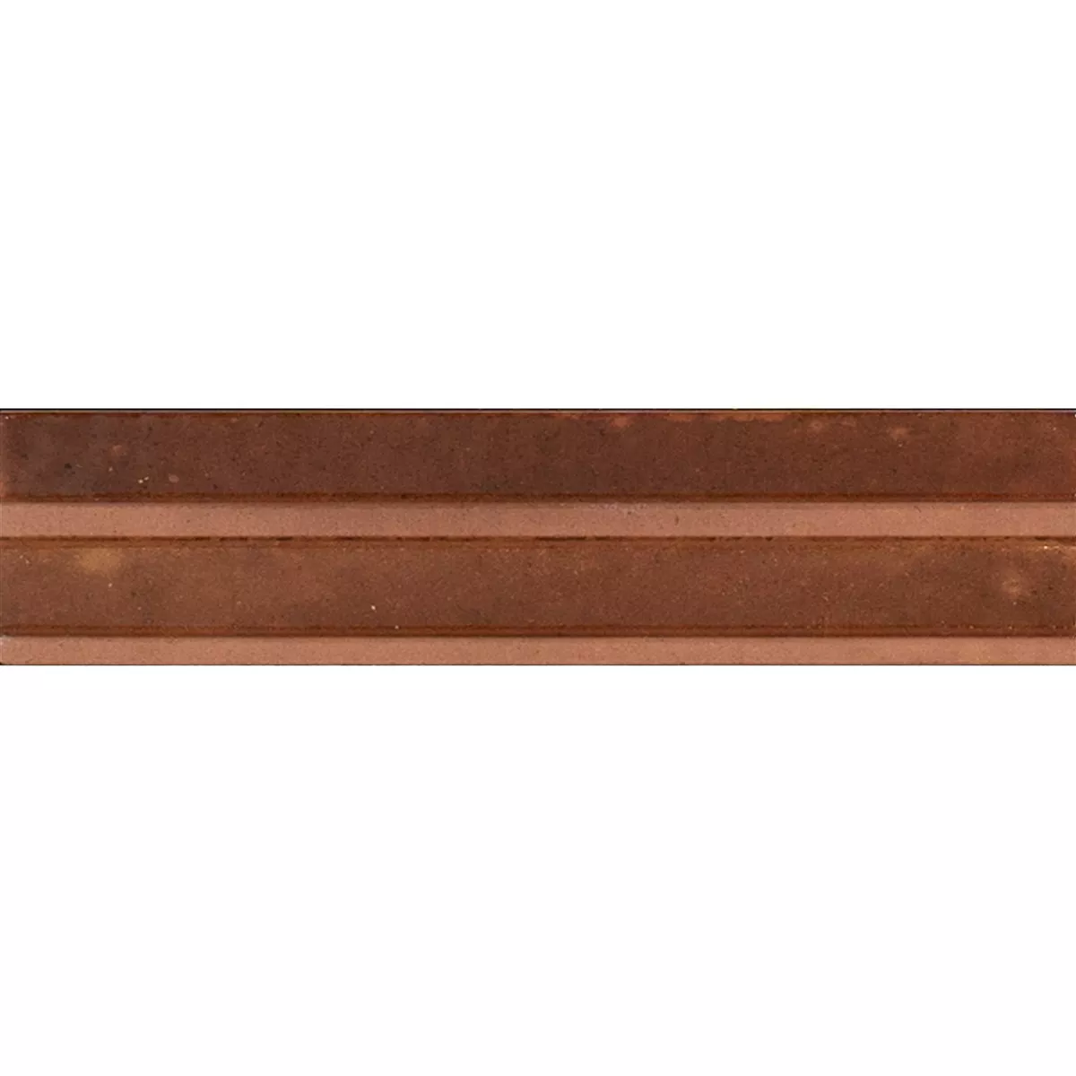 Artemis Marrón Brillante Estructurado 3D 6x24 cm