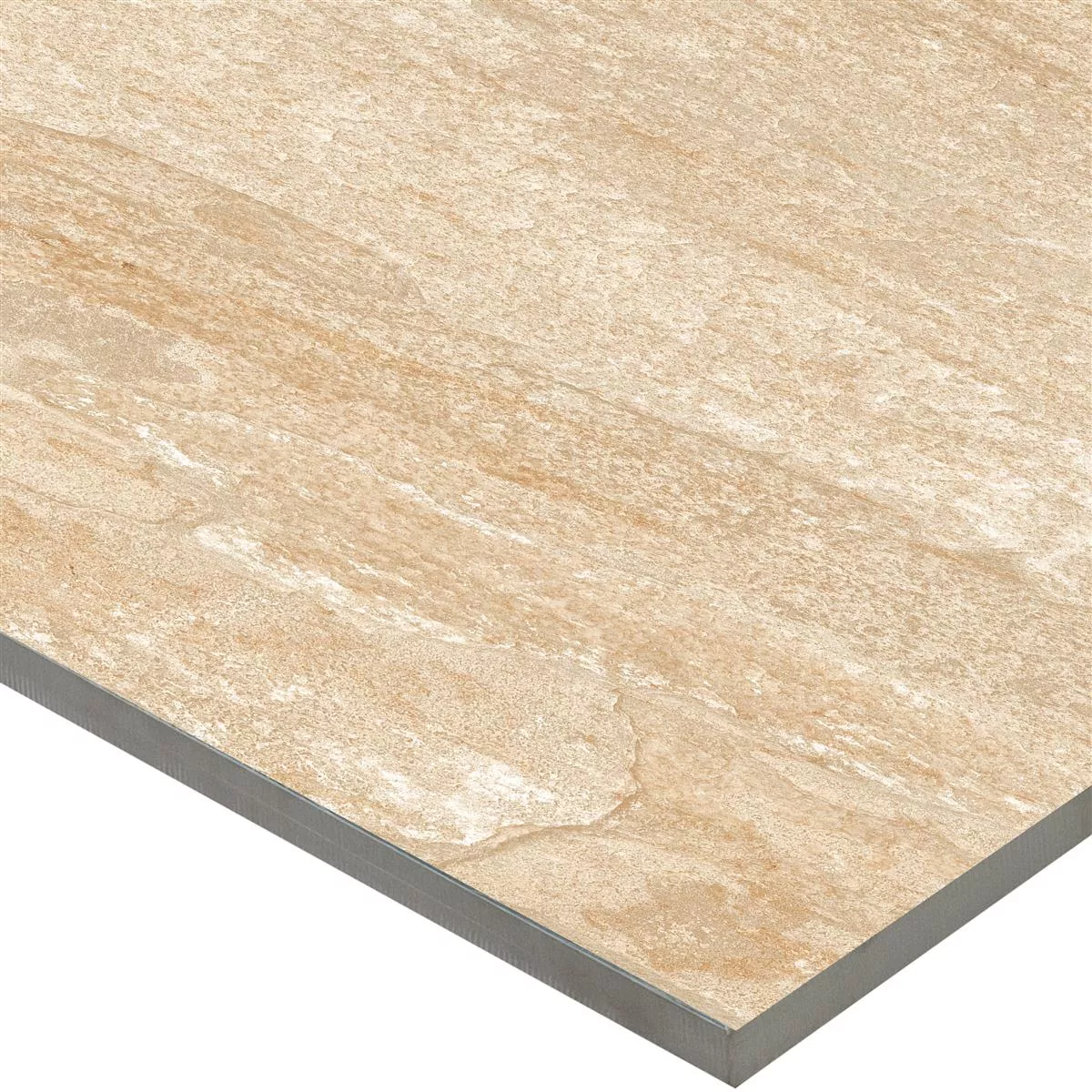 Losas Para Terrazas Azulejos De Gres Rustburg Beige 60x60x2 cm