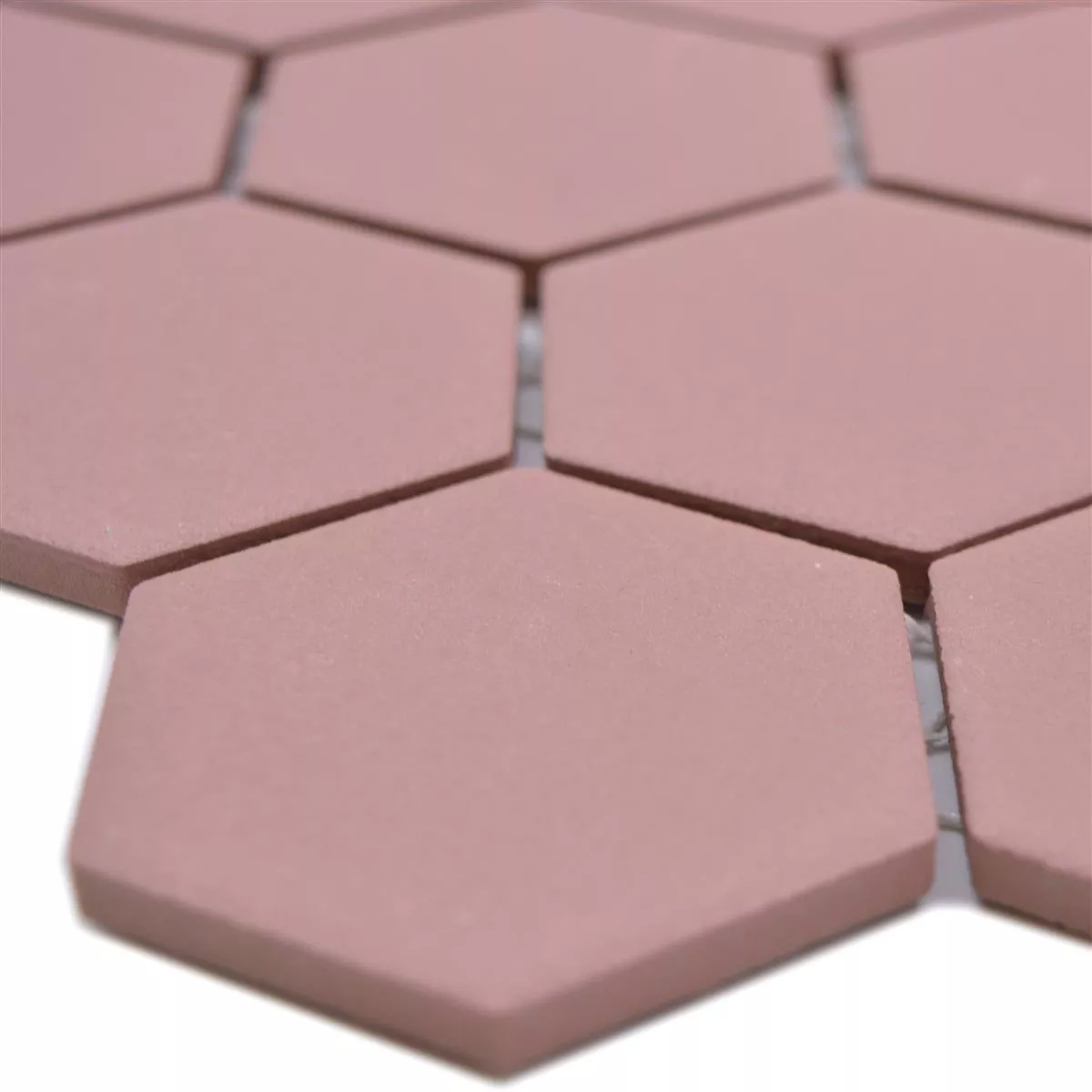 Mosaico Cerámico Bismarck R10B Hexagonales Terracota H51 Mosaico Cerámico Bismarck R10B Hexagonales Terracota H51