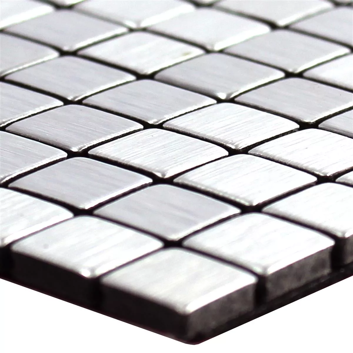 Metal Azulejos De Mosaico Wygon Autoadhesivo Plateado 10mm Metal Azulejos De Mosaico Wygon Autoadhesivo Plateado 10mm