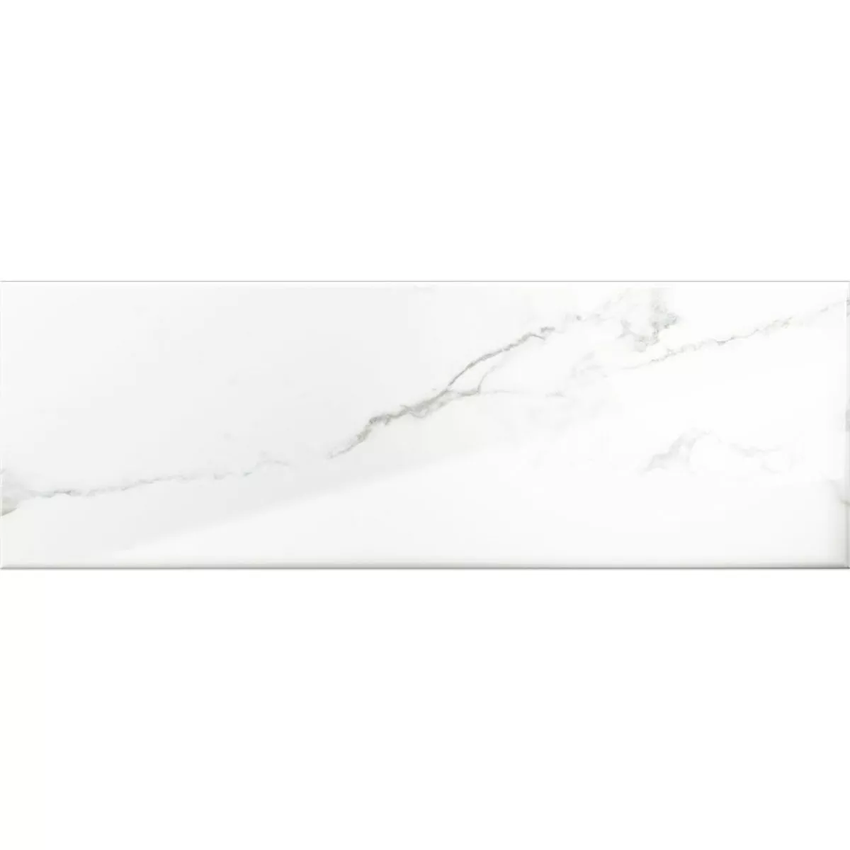 Metro Revestimientos Girona Aspecto De Mármol Blanco Brillante 10x30cm Metro Revestimientos Girona Aspecto De Mármol Blanco Brillante 10x30cm
