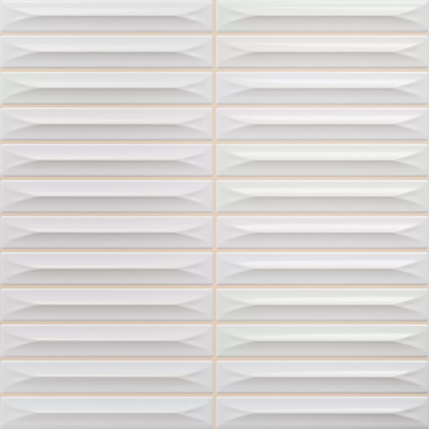 Bevel Blanco Brillante Palillos 20x20 cm