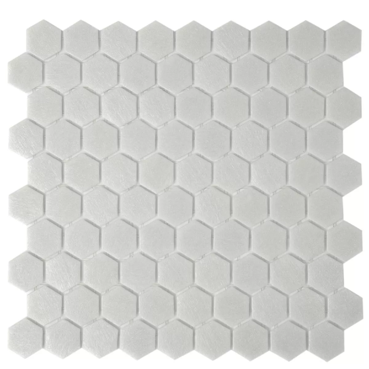 Mosaico de Cristal Azulejos Trend-Vi Hexagonales 150 Gris Claro