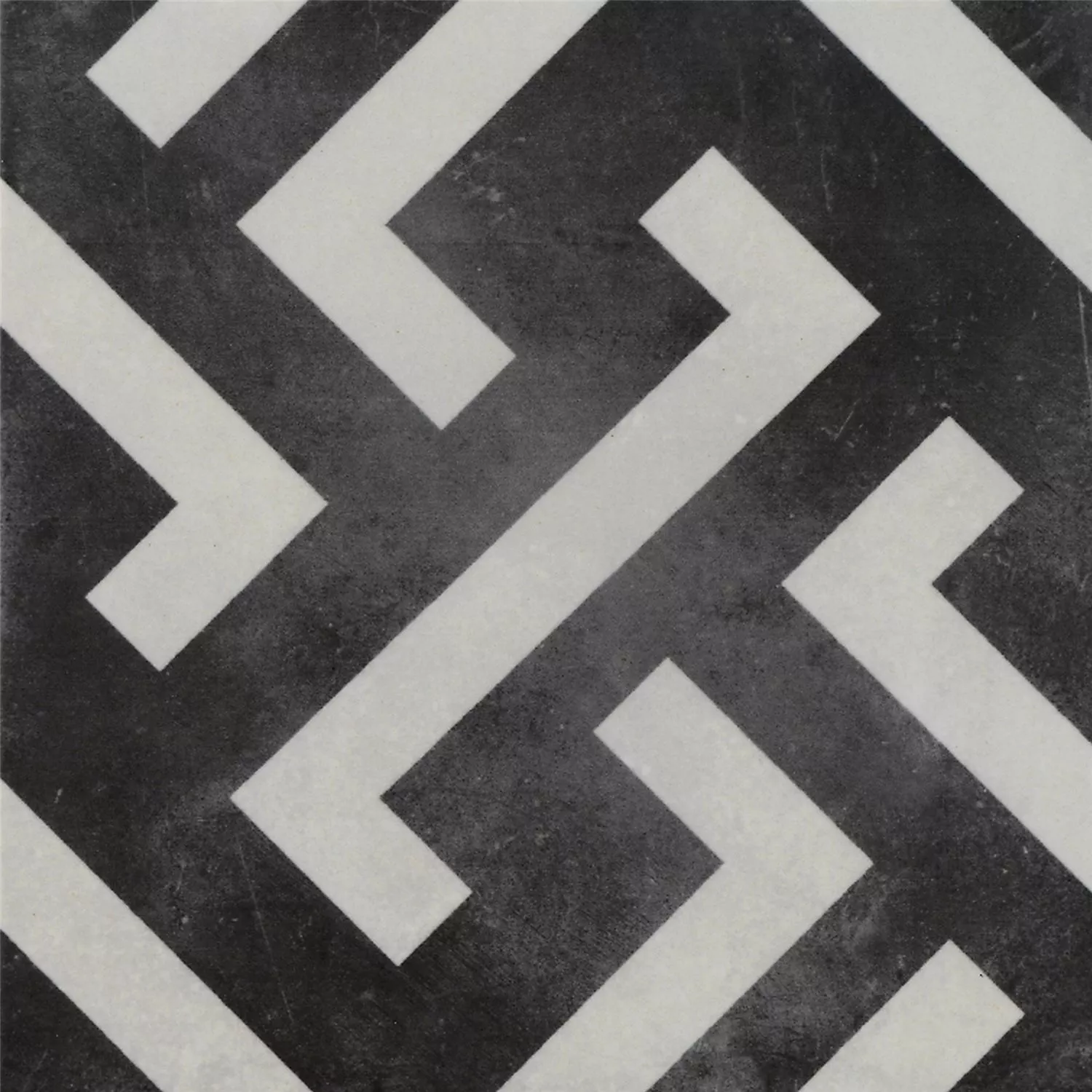 Muestra Azulejos De Cemento Óptica Gotik Depero 22,3x22,3cm
