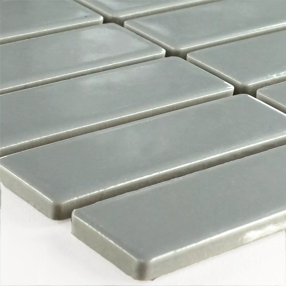 Azulejos De Mosaico Cerámica Gris Palillos Azulejos De Mosaico Cerámica Gris Palillos