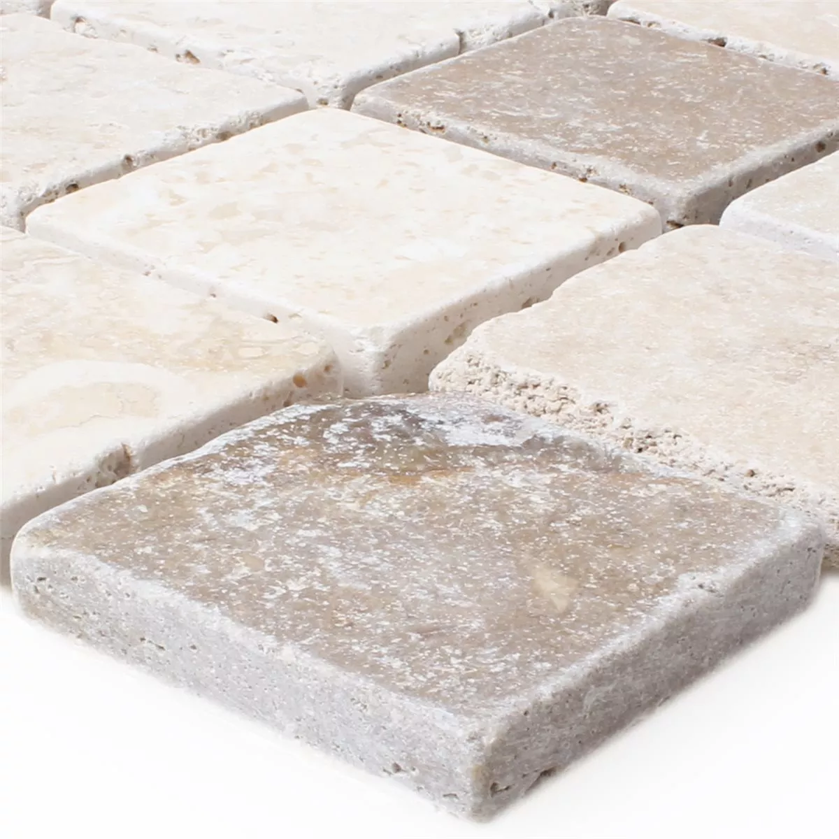 Azulejos De Mosaico Piedra Natural Chiaro Noce Azulejos De Mosaico Piedra Natural Chiaro Noce