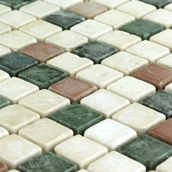Azulejos De Mosaico Mármol Colorido Mezcla 15x15x7mm Azulejos De Mosaico Mármol Colorido Mezcla 15x15x7mm