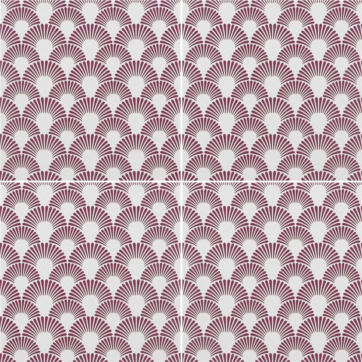 Pavimentos Aspecto De Cemento Wildflower Rosa Decoración 18,5x18,5cm 