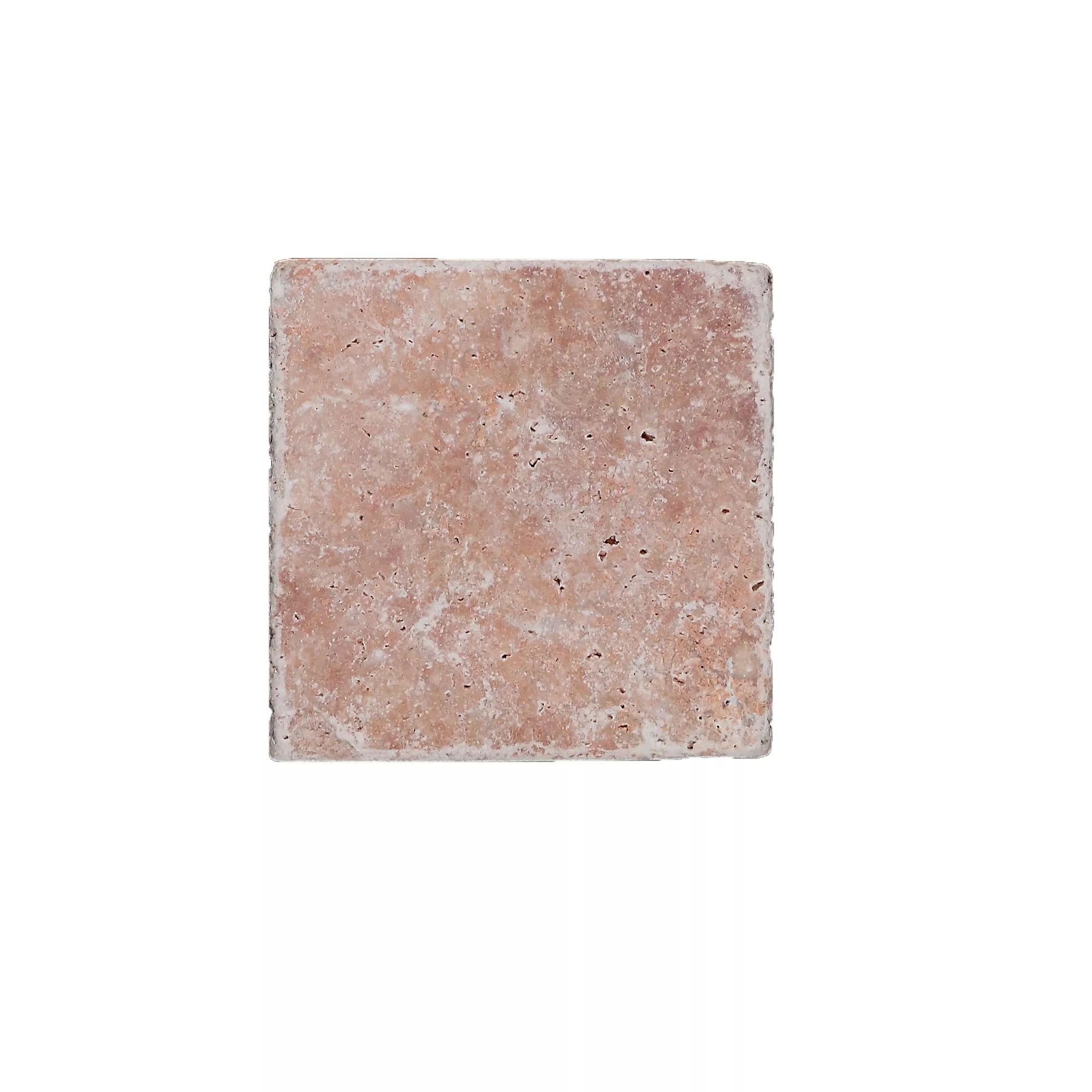 Azulejos De Piedra Natura Travertino Usantos Rosso 10x10cm Azulejos De Piedra Natura Travertino Usantos Rosso 10x10cm