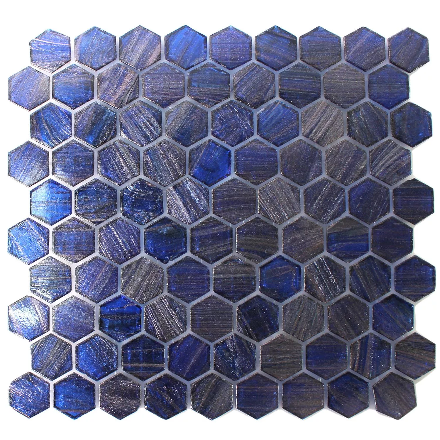 Azulejos De Mosaico Trend-Vi Cristal Hexagonales 239