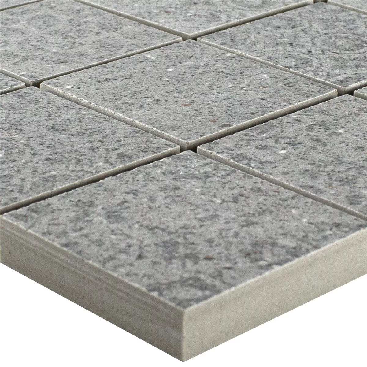 Mosaico Cerámico Azulejos Jeylo Aspecto Retro Gris Q48