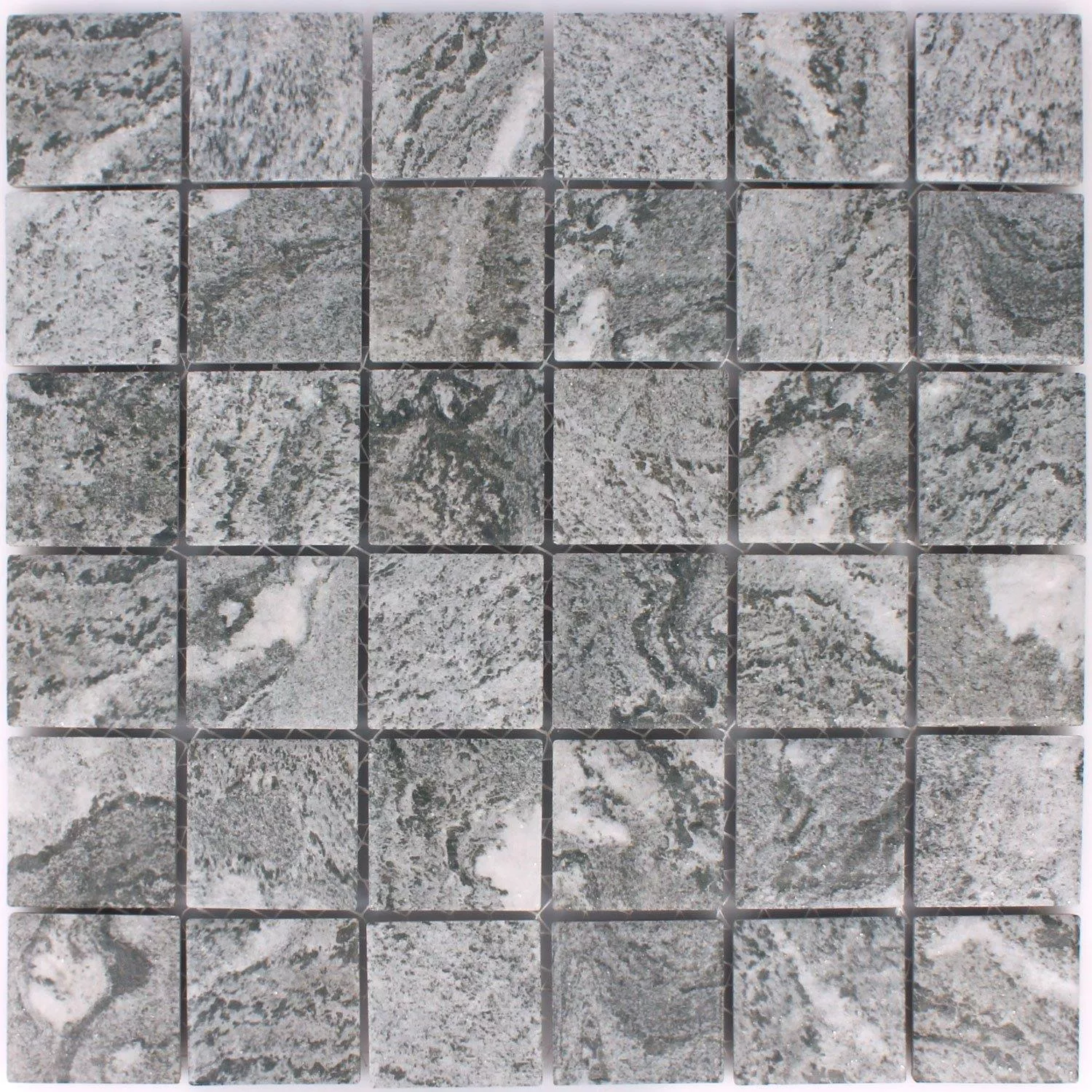 Azulejos De Mosaico Cerámica Aspecto De Piedra Herkules Gris 48