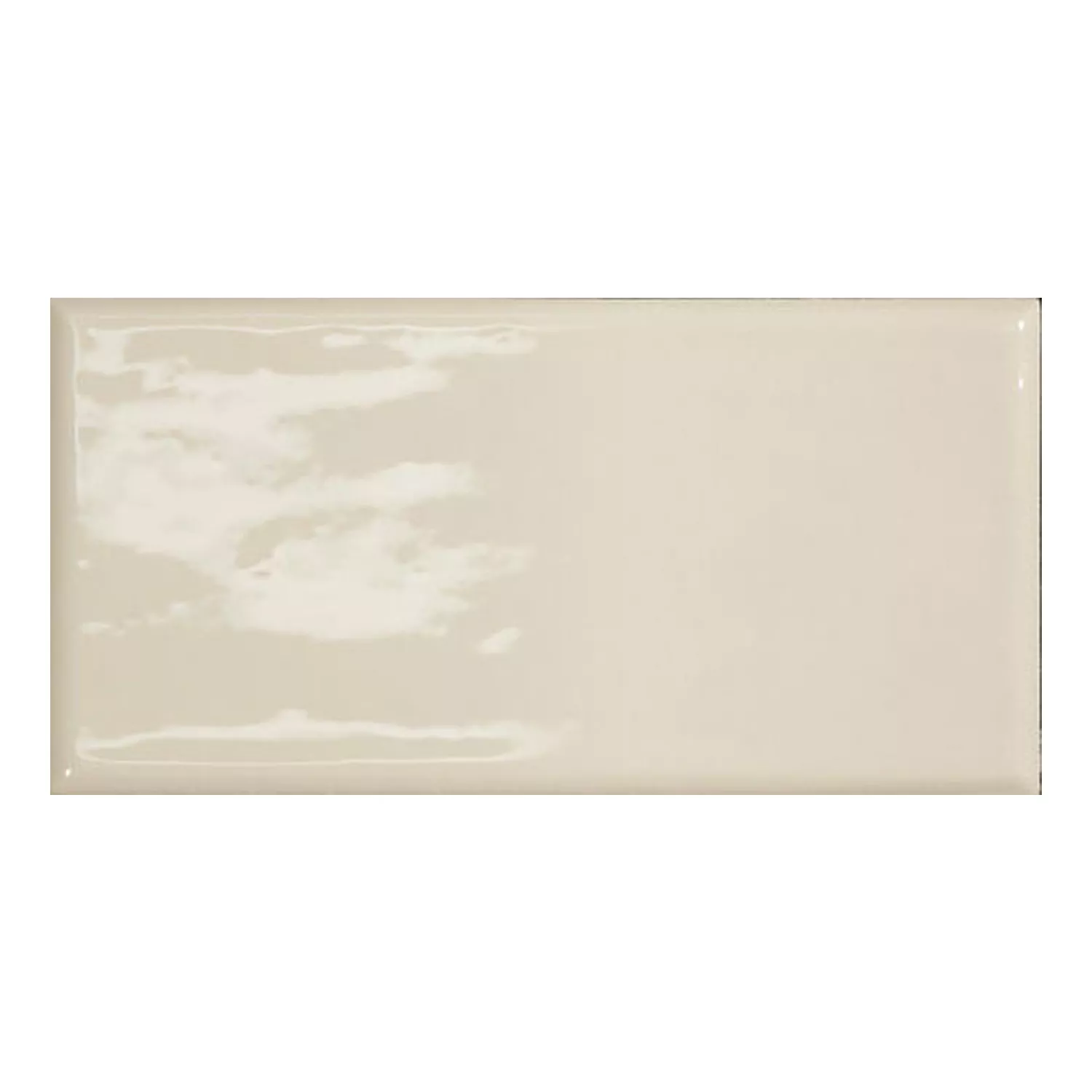 Calissi Gris Brillante Rústico 7,5x15 cm Light Grey