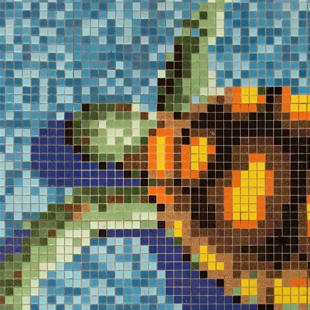 Piscina Mosaico Turtle Papel Pegado