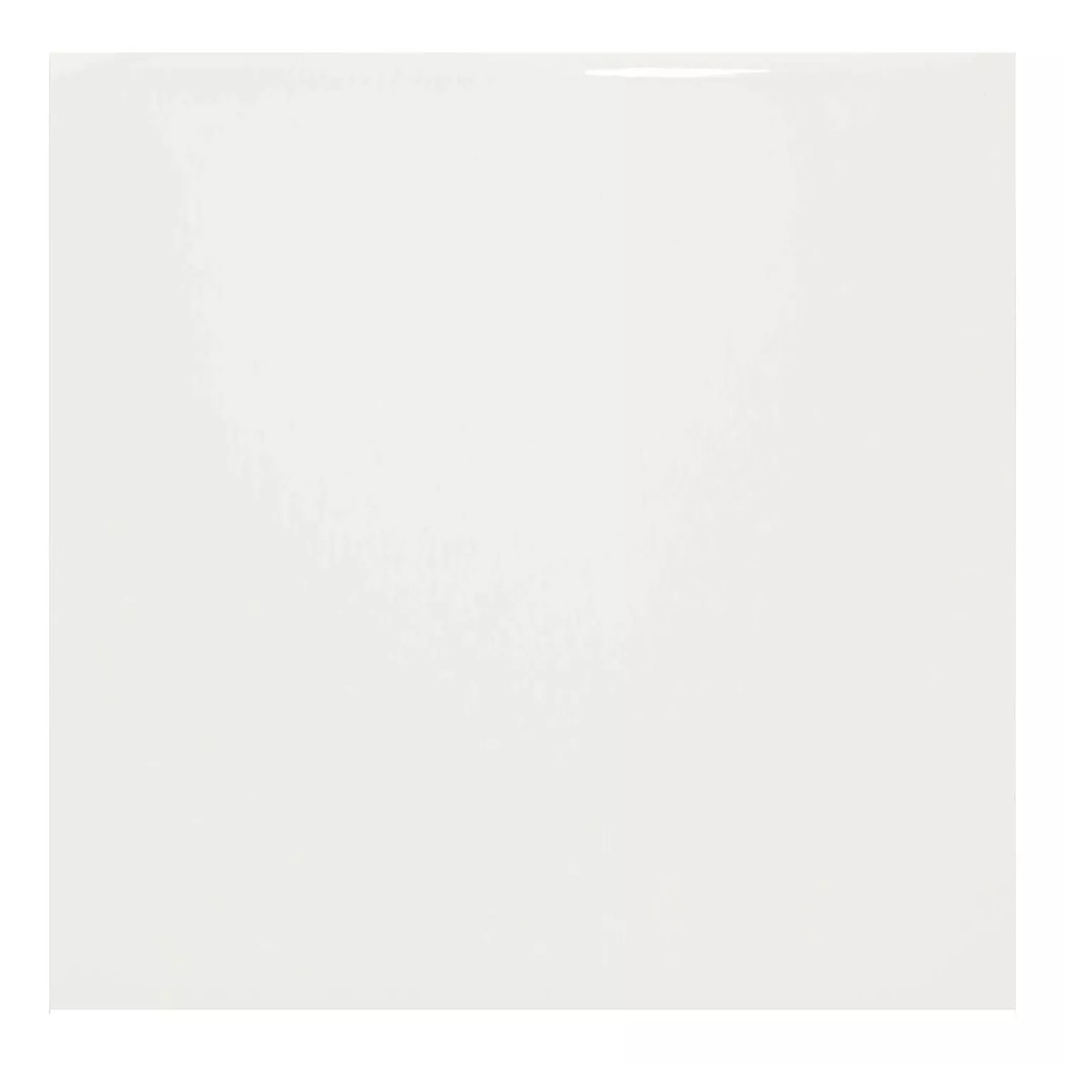 Azulejo de metro Blanco Brillante 10x10 cm Sin Faceta Freyburg Blanco