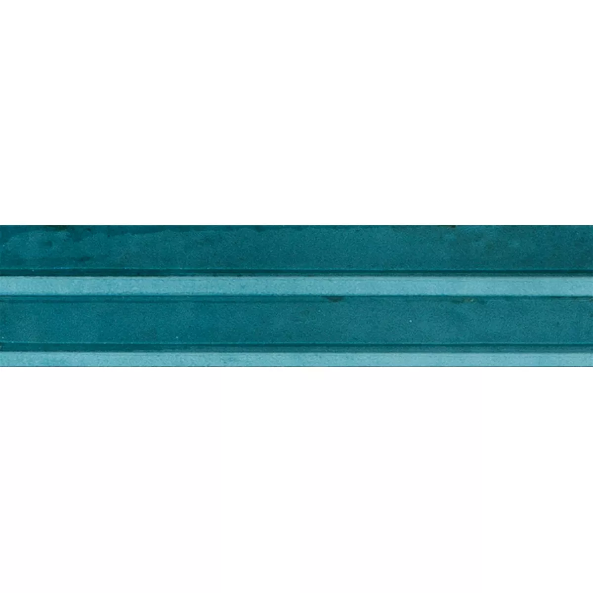 Artemis Mar Azul Brillante Estructurado 3D 6x24 cm