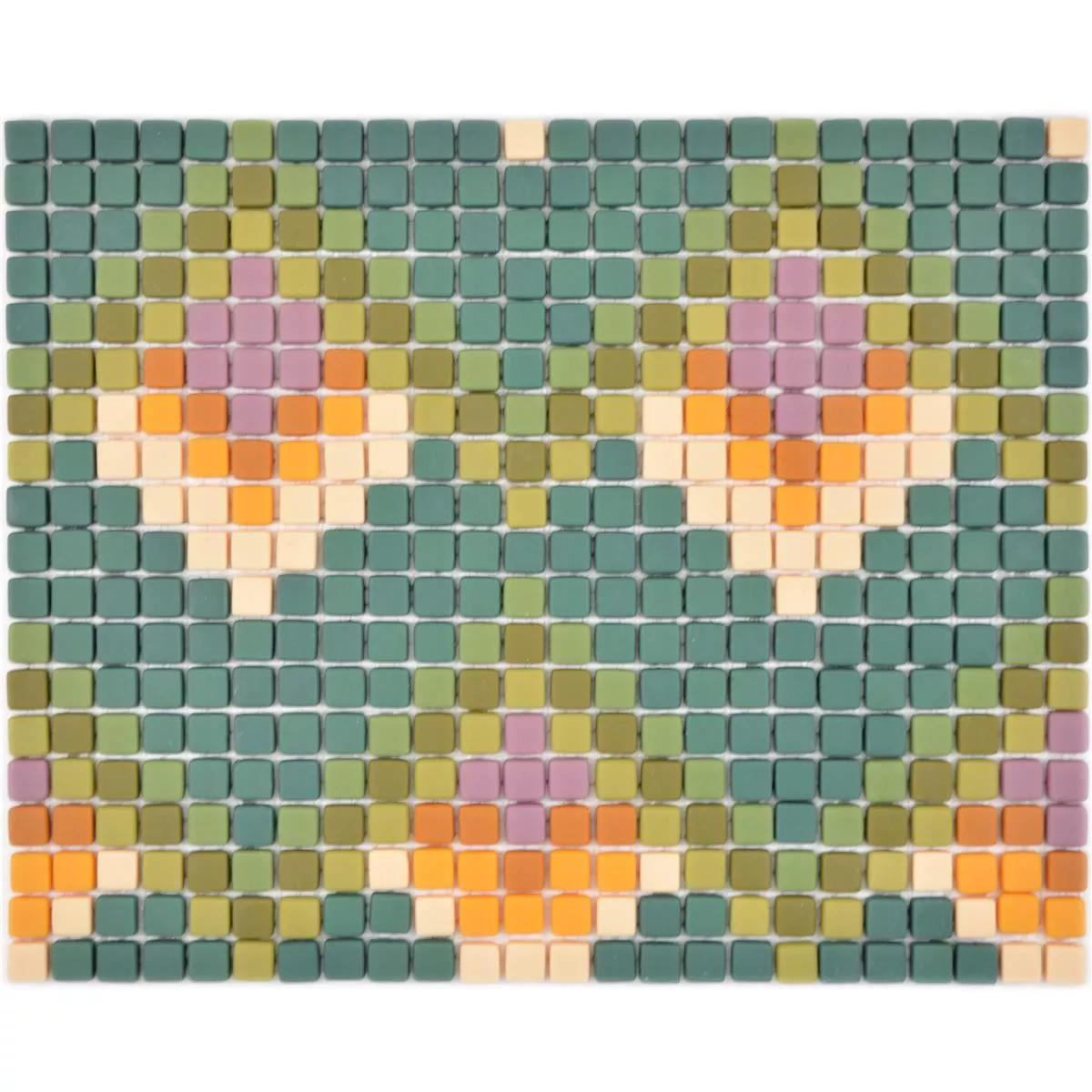 Mosaico De Cristal Azulejos Haramont Verde