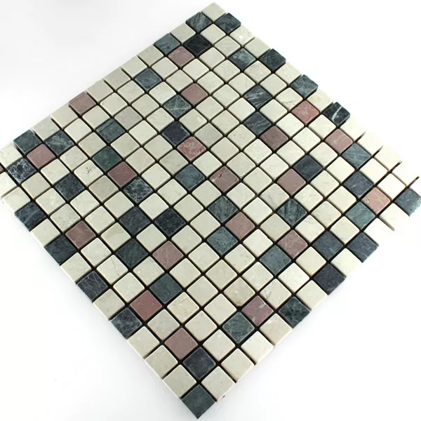 Azulejos De Mosaico Mármol Colorido Mezcla 20x20x7mm