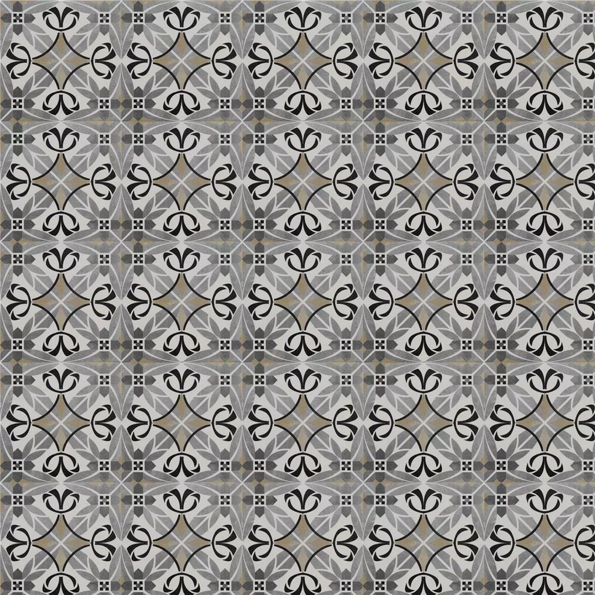 Azulejos De Cemento Óptica Gotik Gemma 22,3x22,3cm