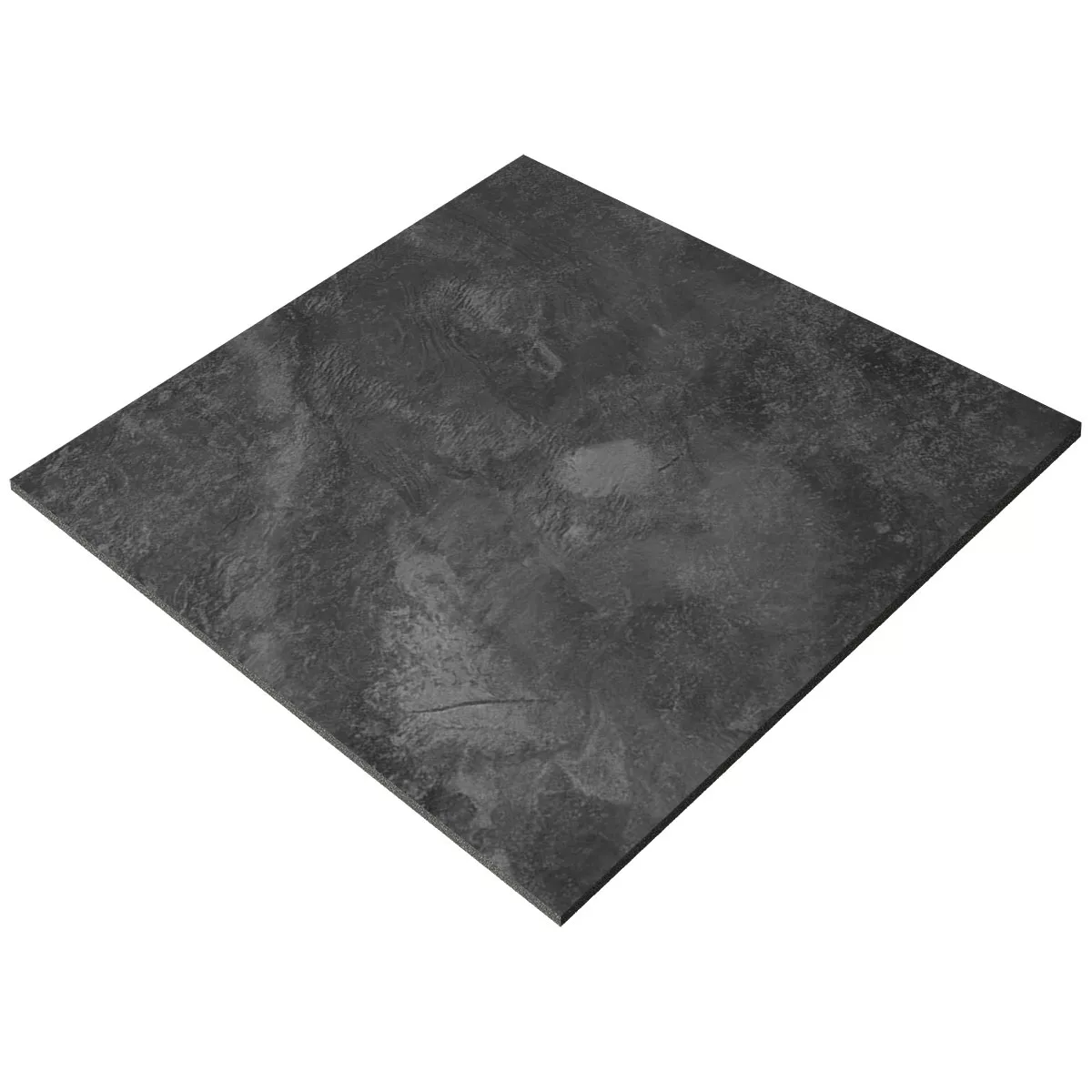 Pavimentos Cortina Aspecto De Concreto Mate Gris Oscuro 60x60cm