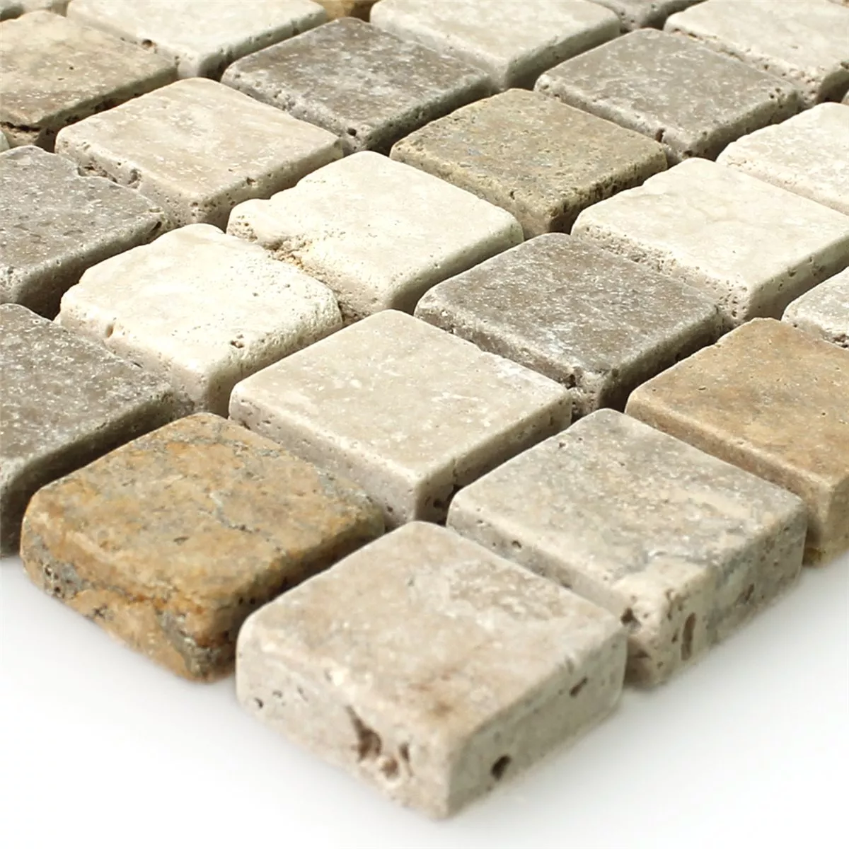 Azulejos De Mosaico Travertino Marrón Beige Rojo Azulejos De Mosaico Travertino Marrón Beige Rojo