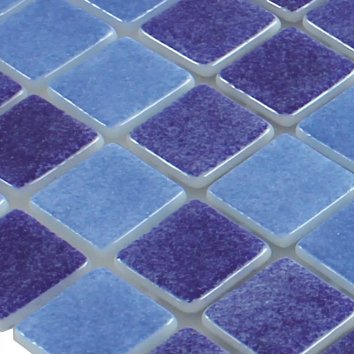 Muestra Cristal Piscina Mosaico Lagune R11C Azul Mix