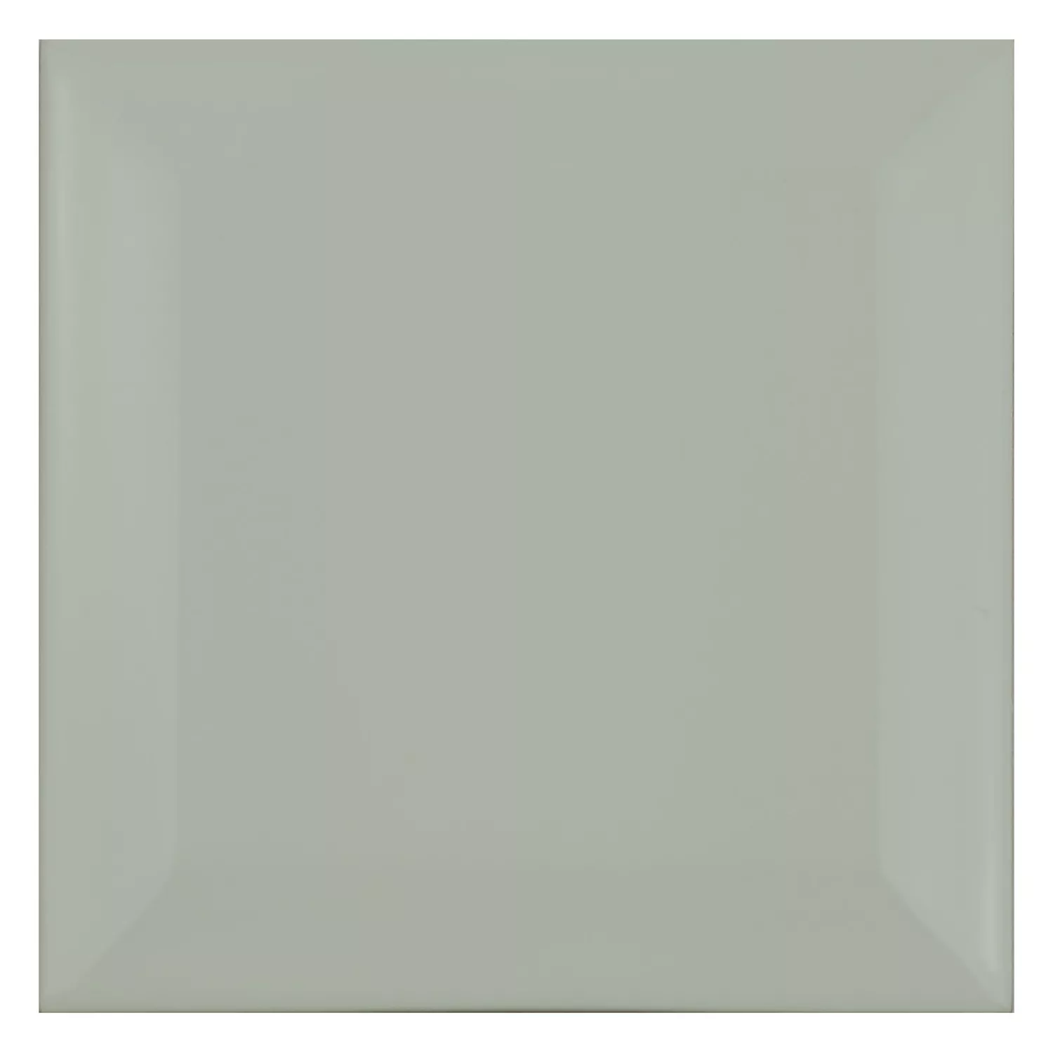 Azulejo de metro Verde Mate 10x10 cm Faceta Catarina Sage
