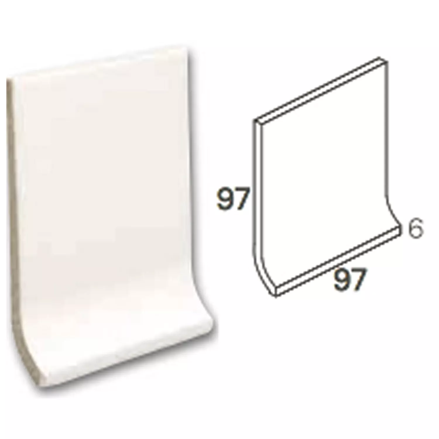 Zócalo Cóncavo Grano Fino Azulejos Antracita 10x10cm Zócalo Cóncavo Grano Fino Azulejos Antracita 10x10cm