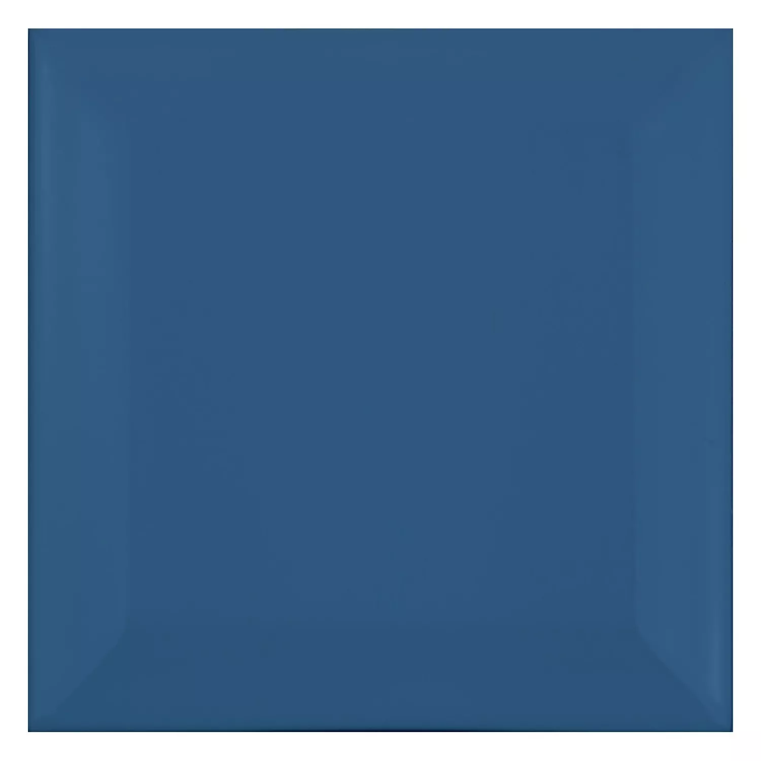 Azulejo de metro Azul Mate 10x10 cm Faceta Catarina Zafiro