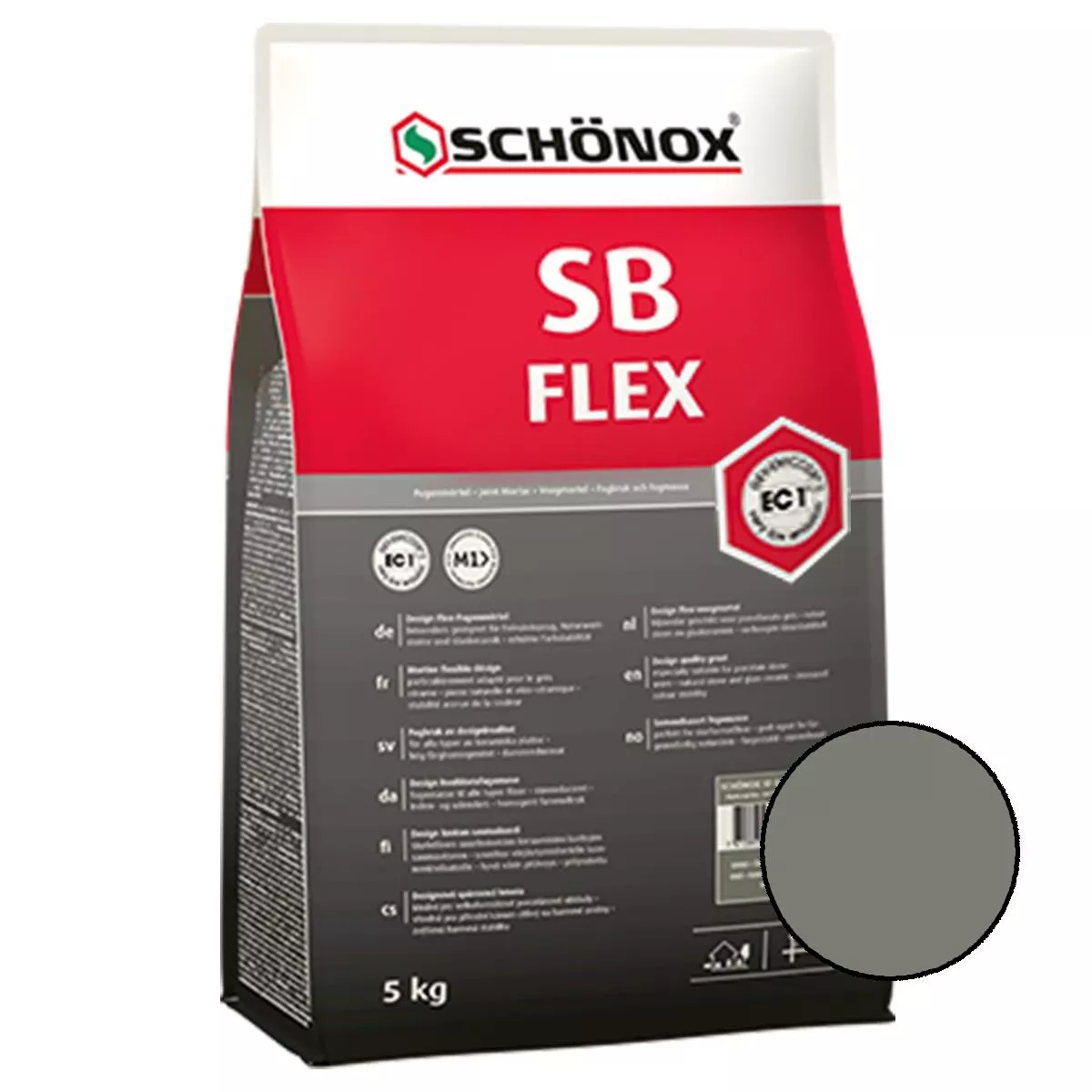 Lechada Schönox SB Flex Gris 5 kg 